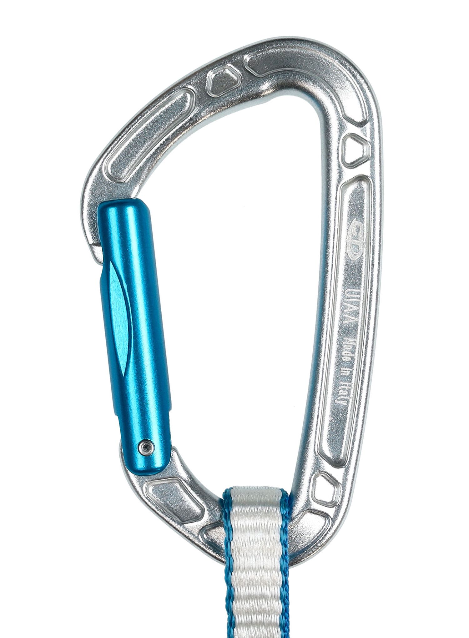 Катерачна примка Climbing Technology Aerial PRO Set DY Set 17cm - silver/light blue