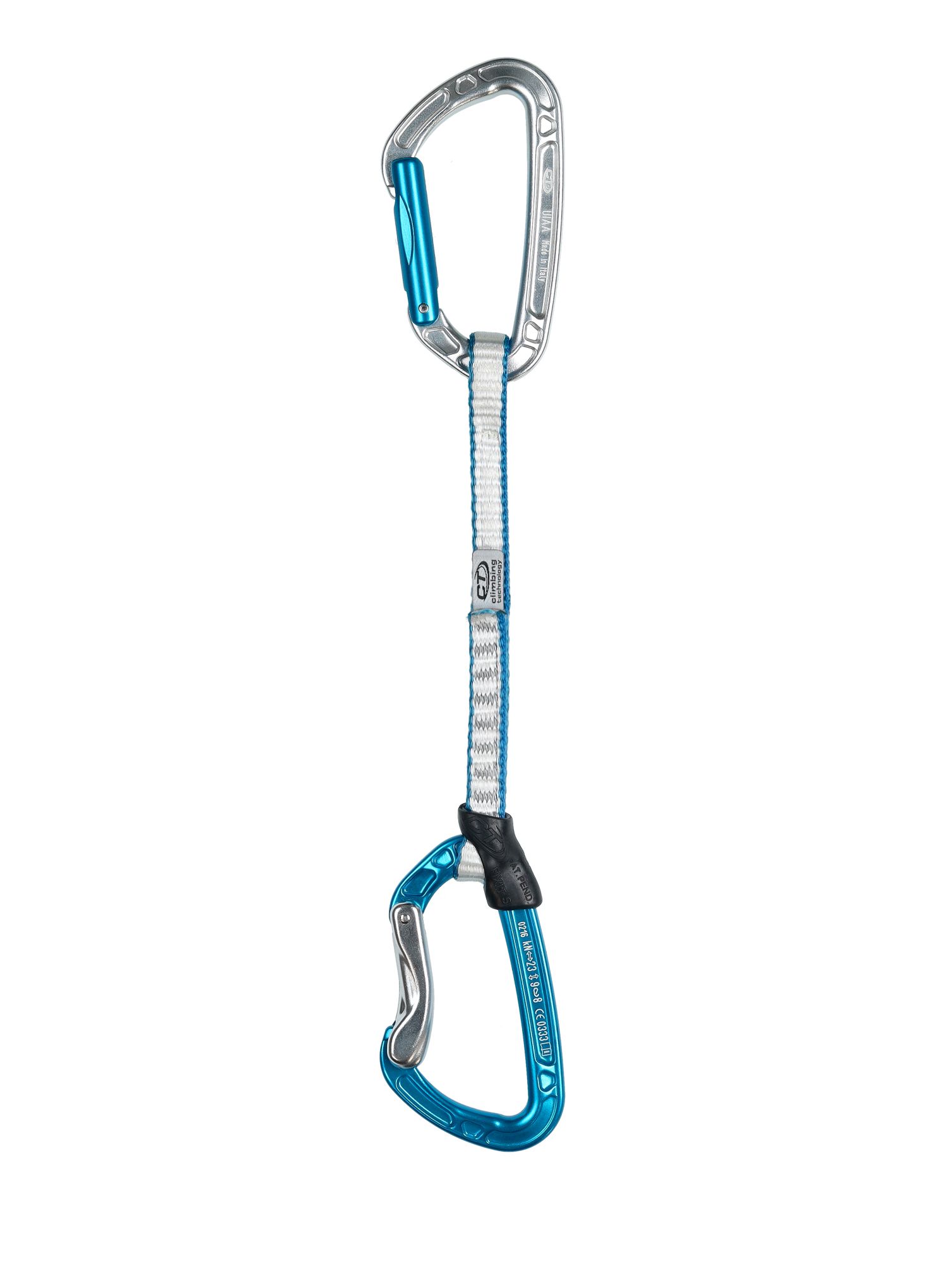 Катерачна примка Climbing Technology Aerial PRO Set DY Set 17cm - silver/light blue