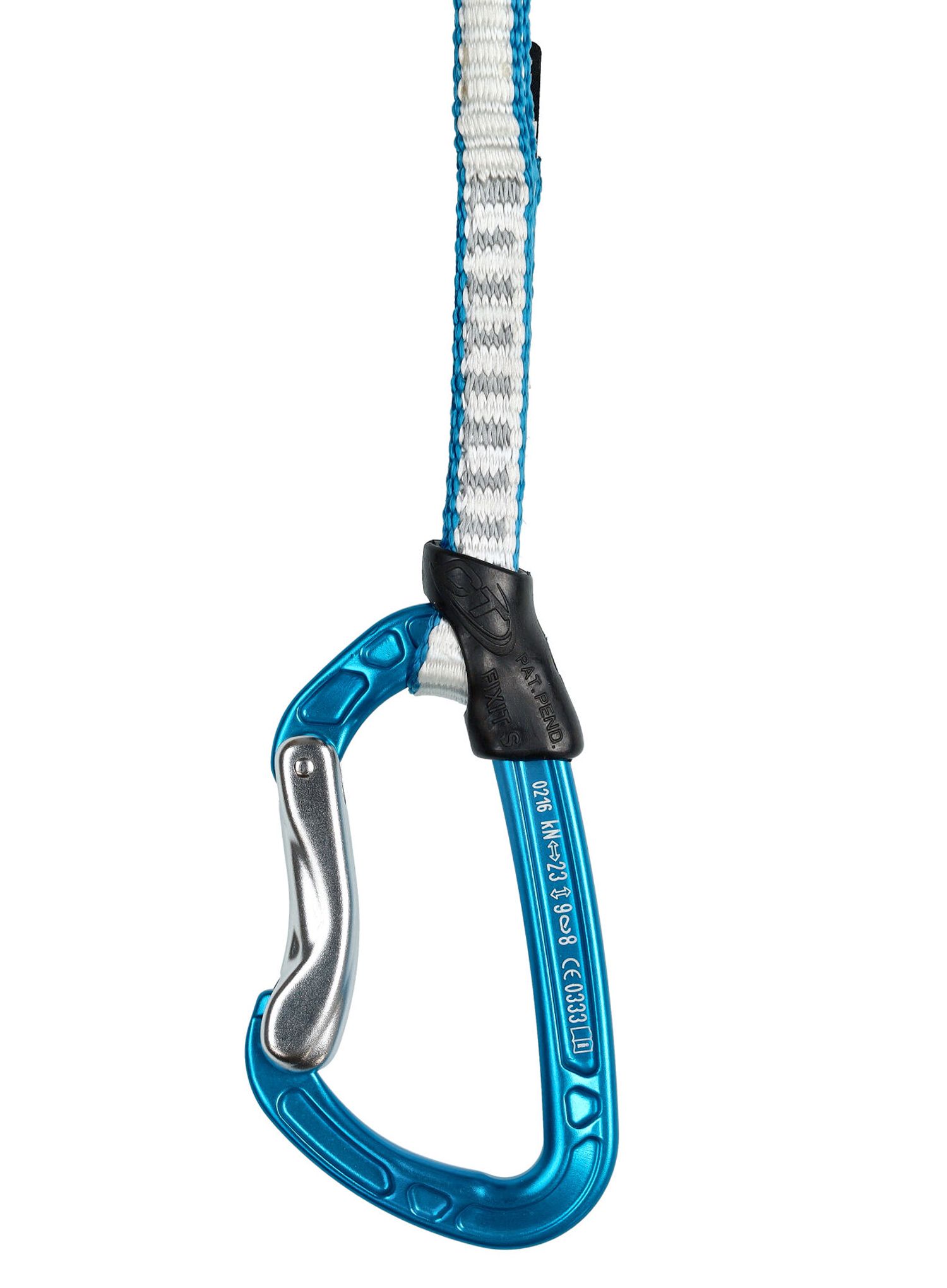 Катерачна примка Climbing Technology Aerial Pro DY Set 22cm - silver/light blue