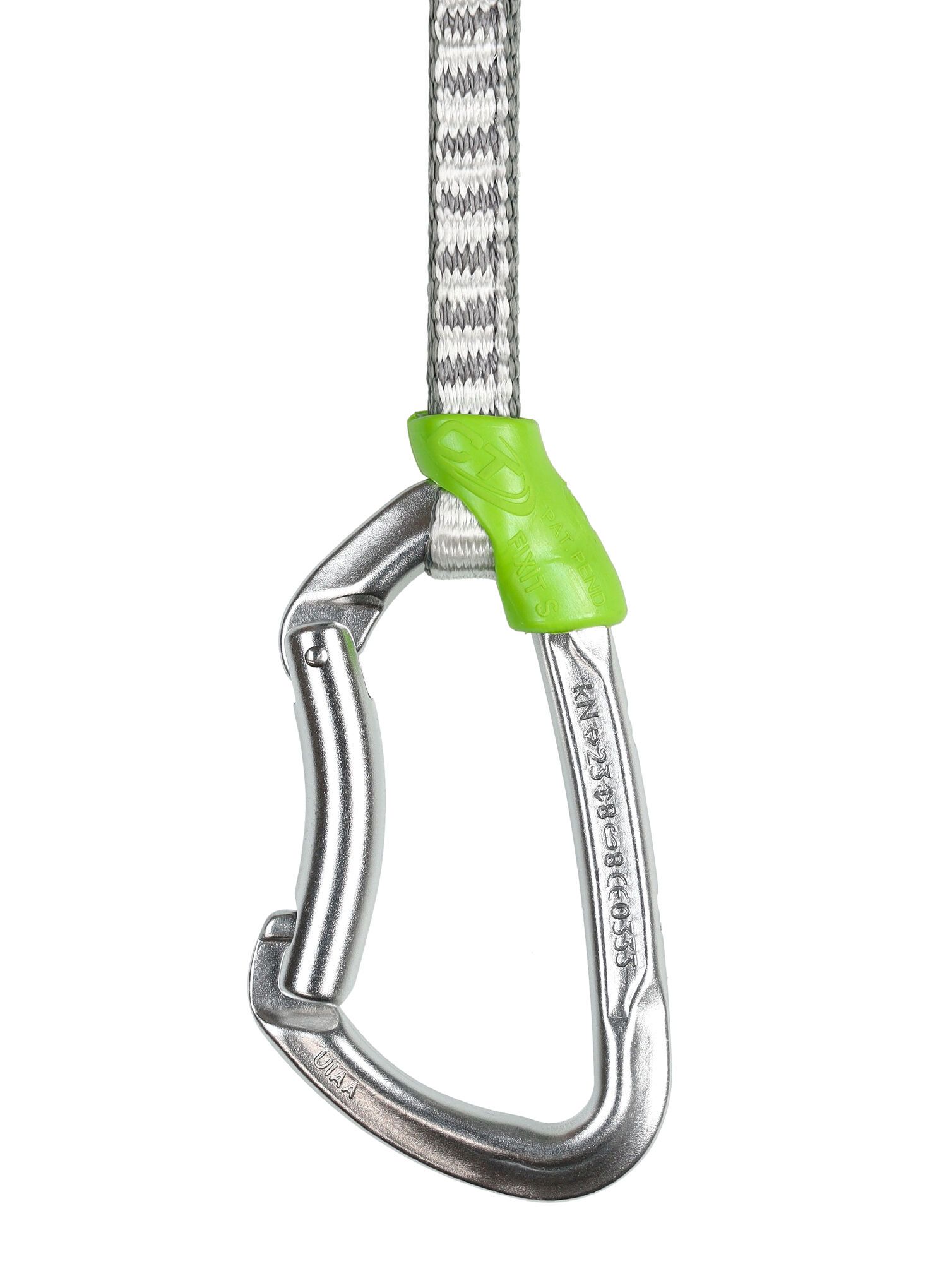 Катерачна примка Climbing Technology Lime Set DY 17 cm - silver
