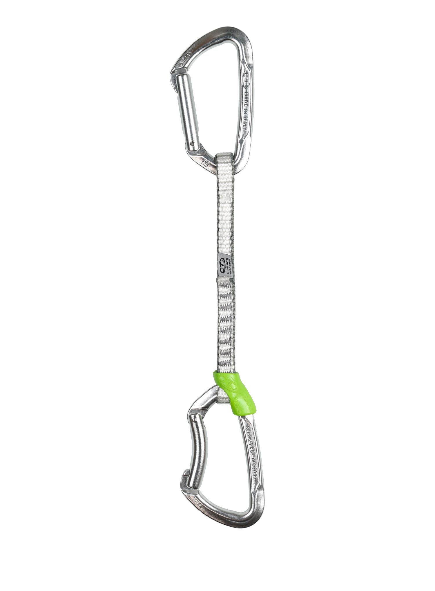 Катерачна примка Climbing Technology Lime Set DY 17 cm - silver