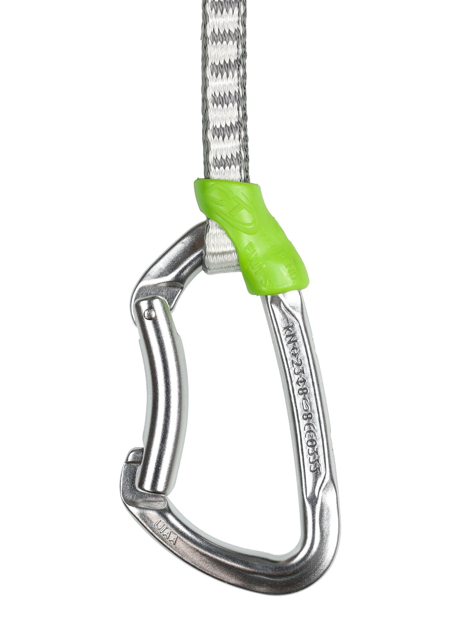 Катерачна примка Climbing Technology Lime Set DY 22 cm - silver
