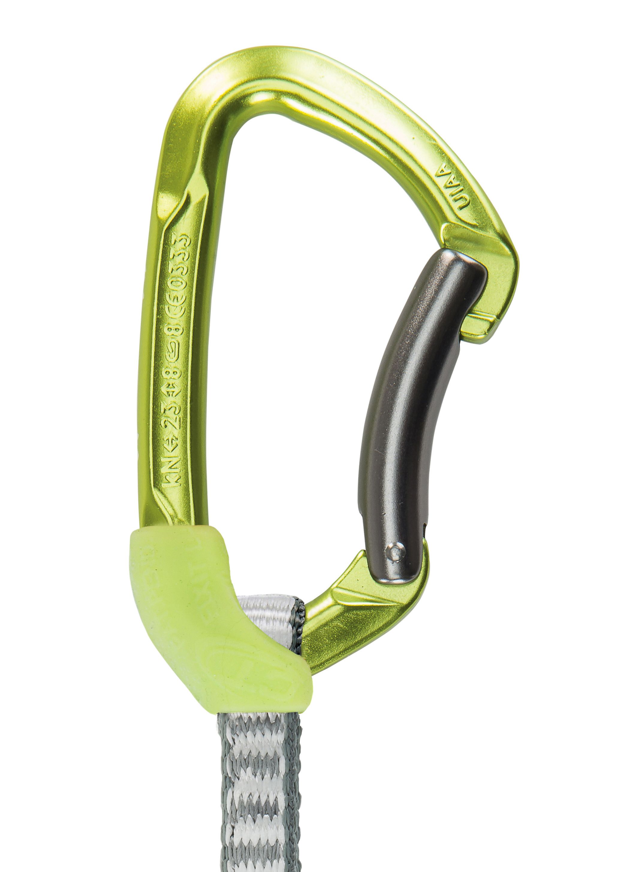 Катерачна примка Climbing Technology Lime Set DY 12 cm - grey/green