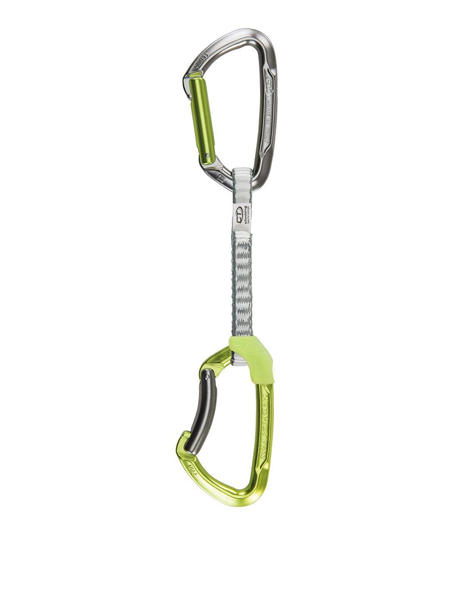 Катерачна примка Climbing Technology Lime Set DY 12 cm - grey/green