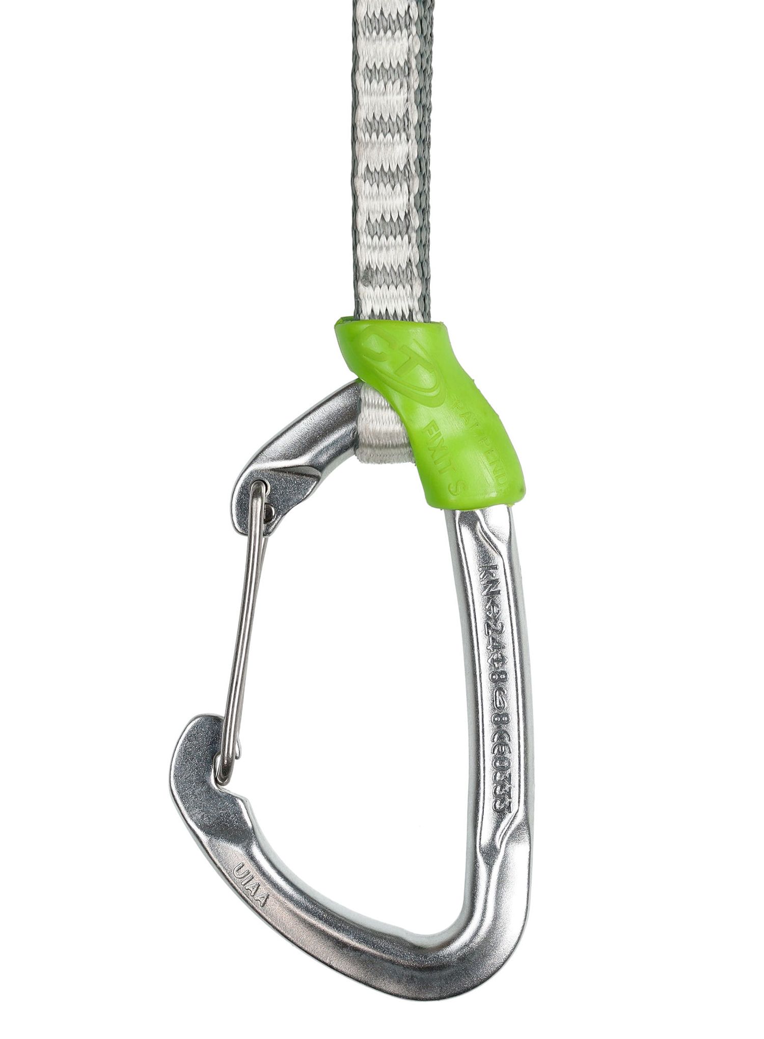 Катерачна примка Climbing Technology Lime Set M-DY 12 cm - silver