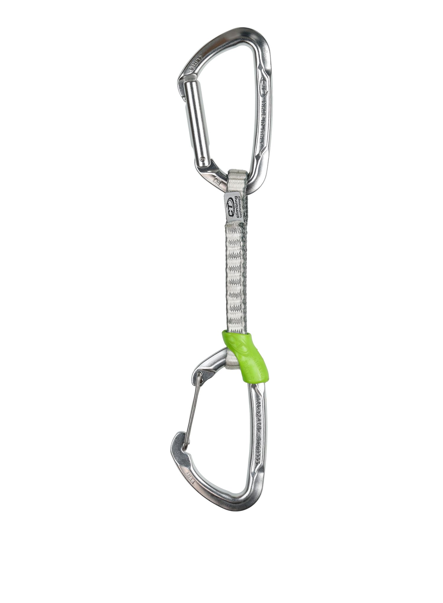 Катерачна примка Climbing Technology Lime Set M-DY 12 cm - silver
