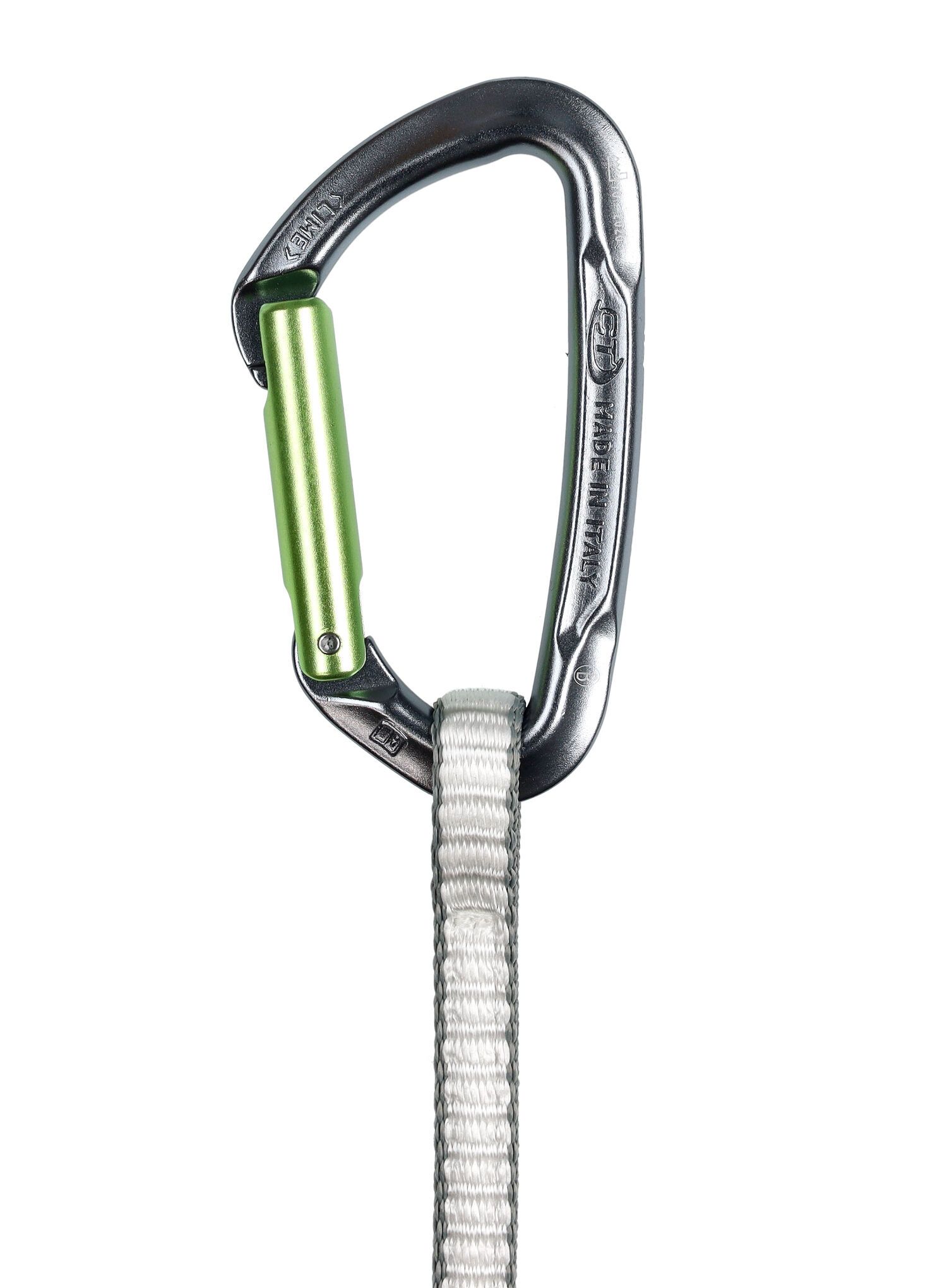Катерачна примка Climbing Technology Lime Set M-DY 22 cm - grey/green