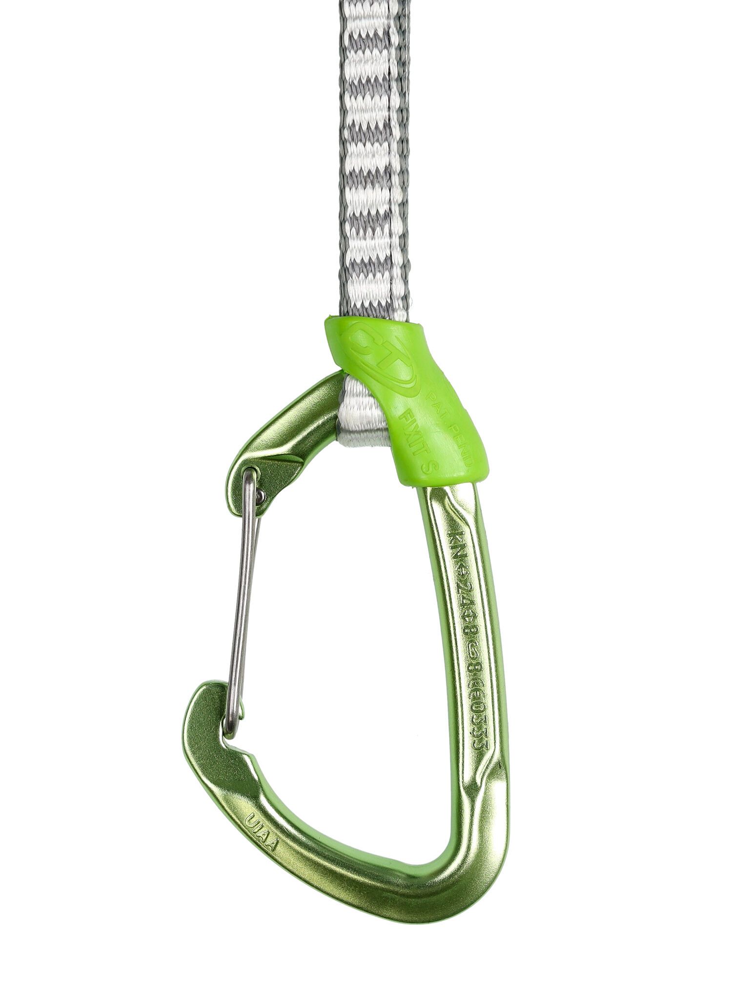 Катерачна примка Climbing Technology Lime Set M-DY 22 cm - grey/green