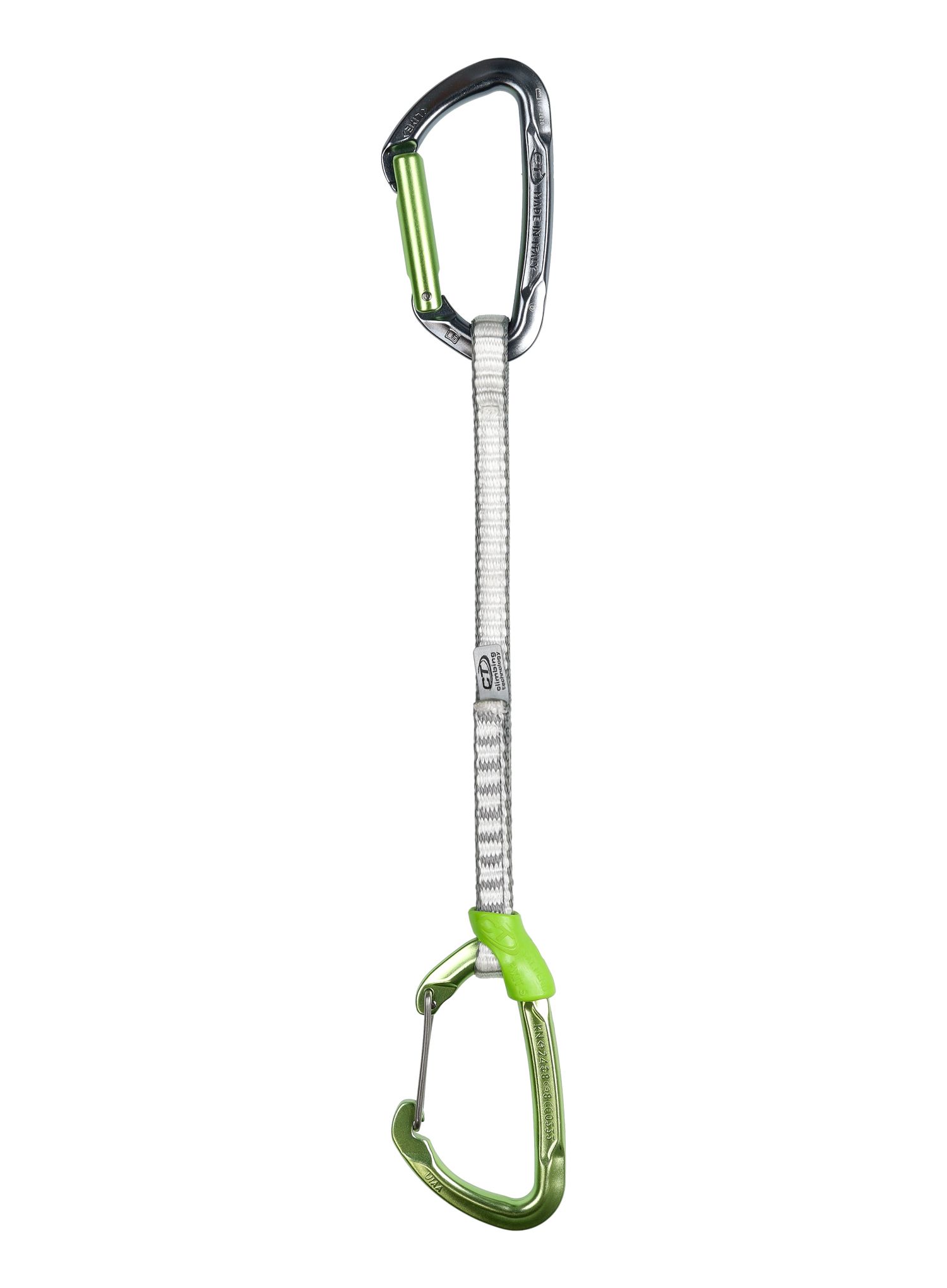 Катерачна примка Climbing Technology Lime Set M-DY 22 cm - grey/green