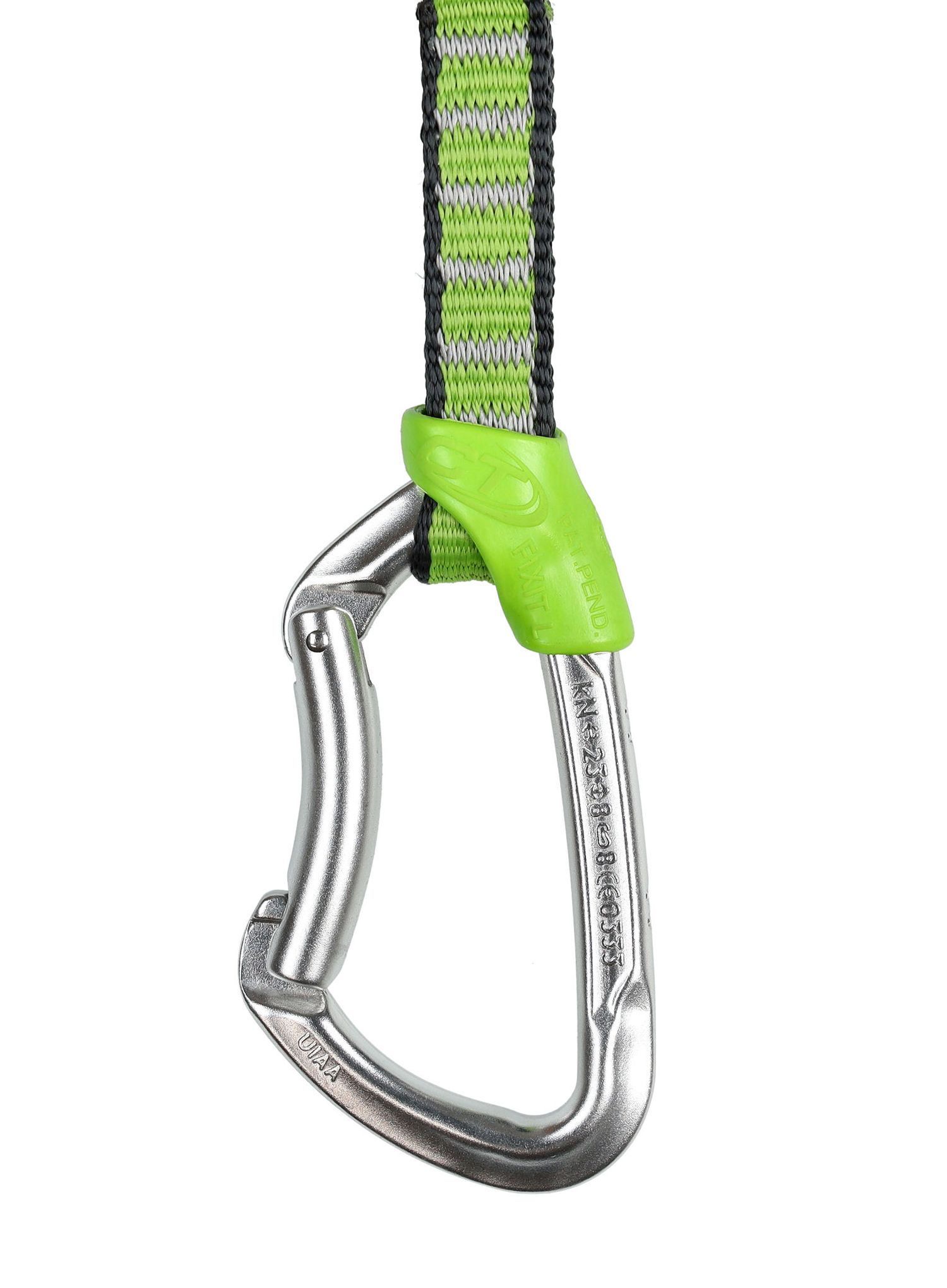 Катерачна примка Climbing Technology Lime Set NY 17 cm - silver