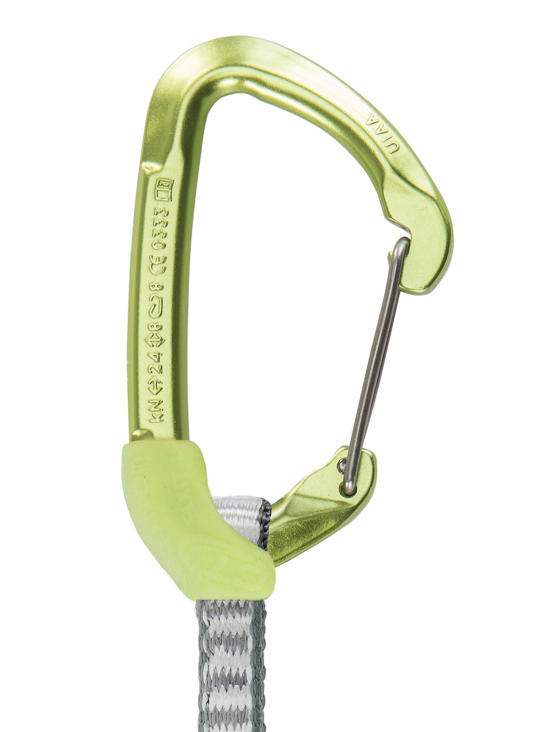 Катерачна примка Climbing Technology Lime Set W-DY 12 cm - grey.green