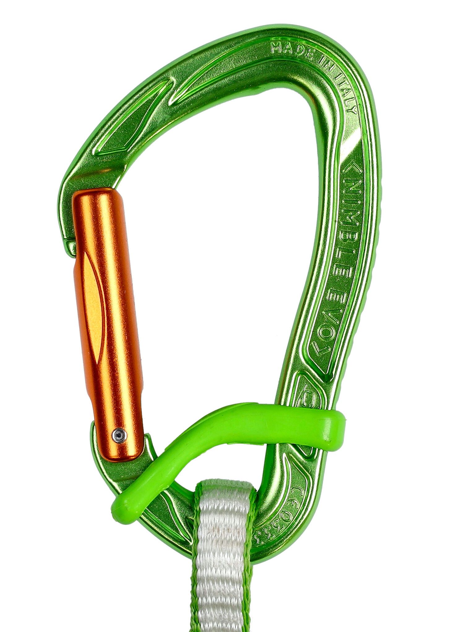 Катерачна примка Climbing Technology/SKYLOTEC Nimble Fixbar Set DY 17 cm - green/orange