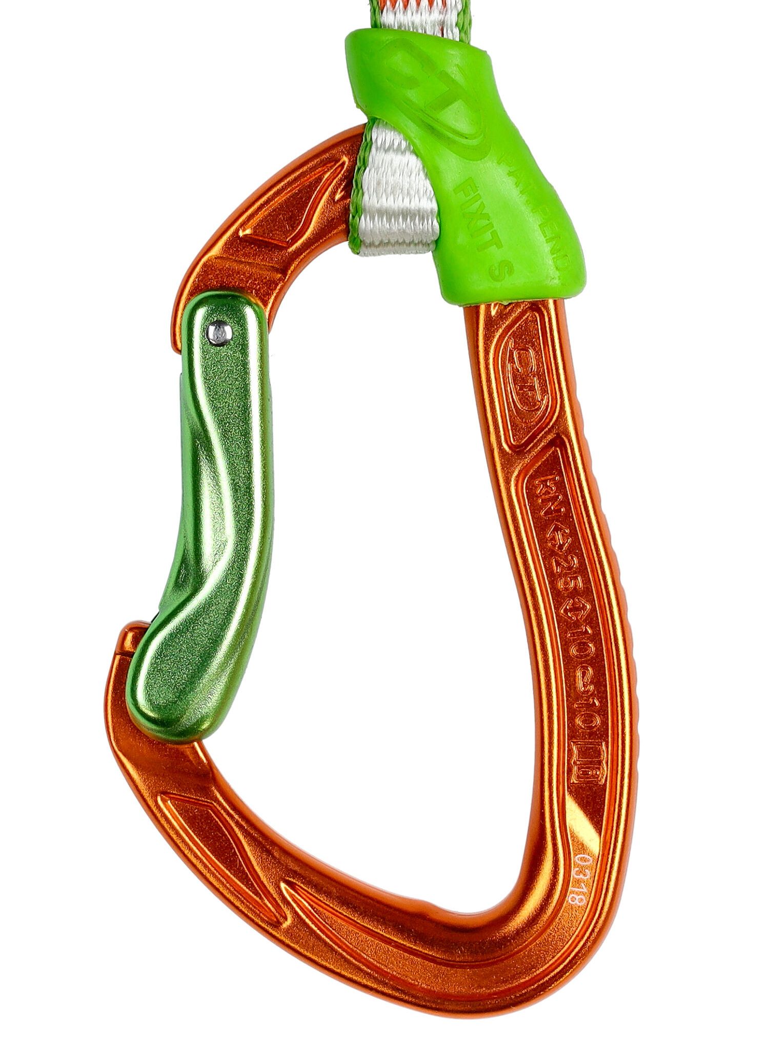 Катерачна примка Climbing Technology/SKYLOTEC Nimble Fixbar Set DY 17 cm - green/orange