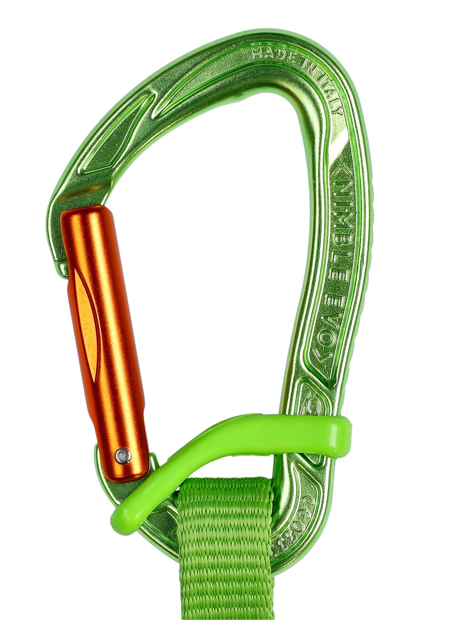 Катерачна примка Climbing Technology Nimble Fixbar Set 22 cm - green/orange