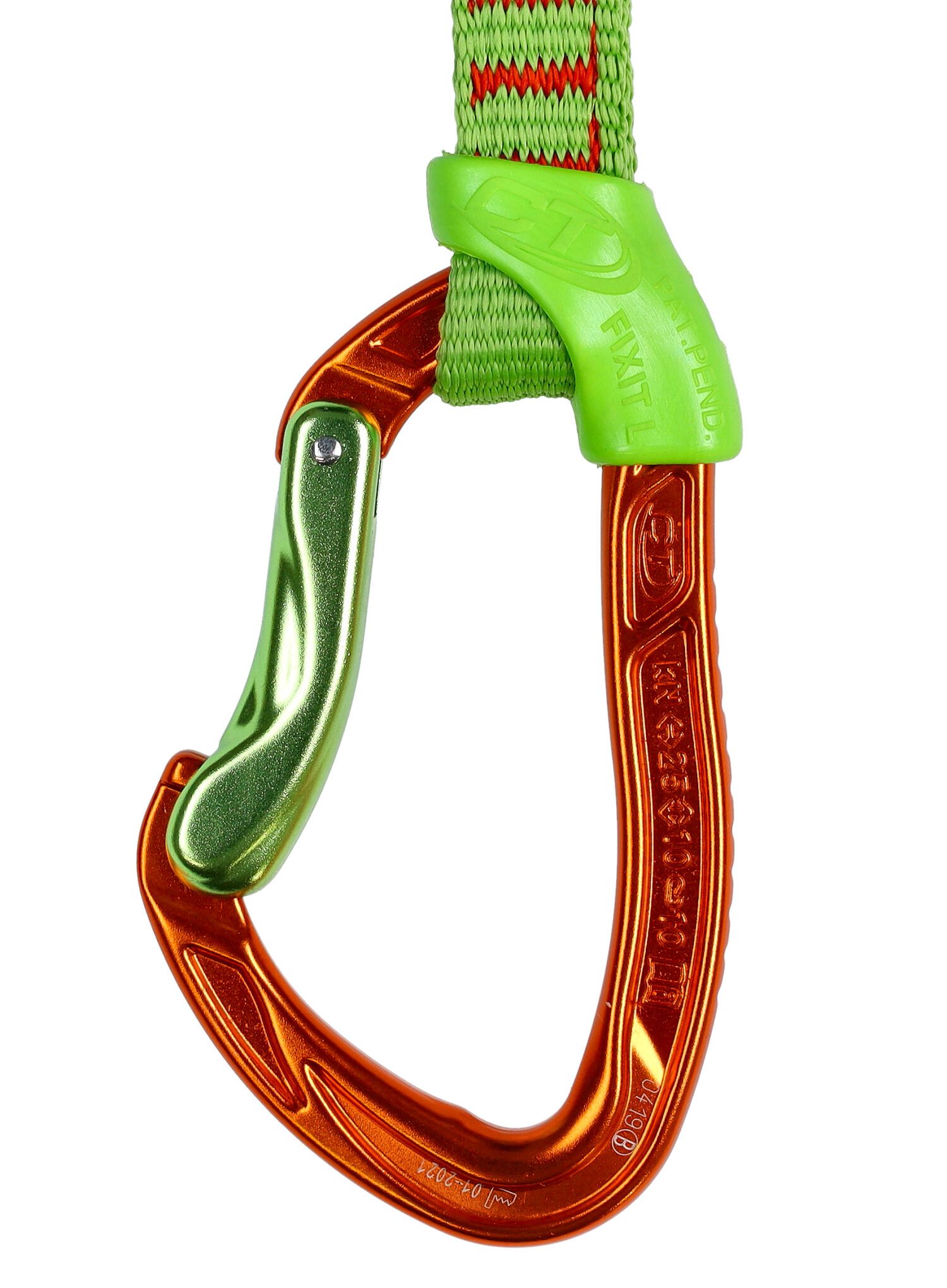 Катерачна примка Climbing Technology Nimble Fixbar Set 22 cm - green/orange