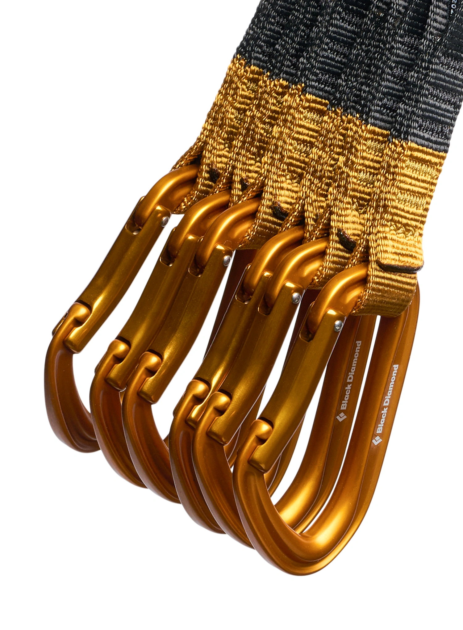 Катерачни примки Black Diamond HotForge Quickpack 12cm - amber