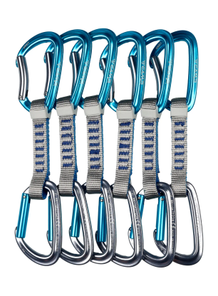 Катерачни примки Camp Orbit Express KS 12 cm 6-pack - grey/blue/blue