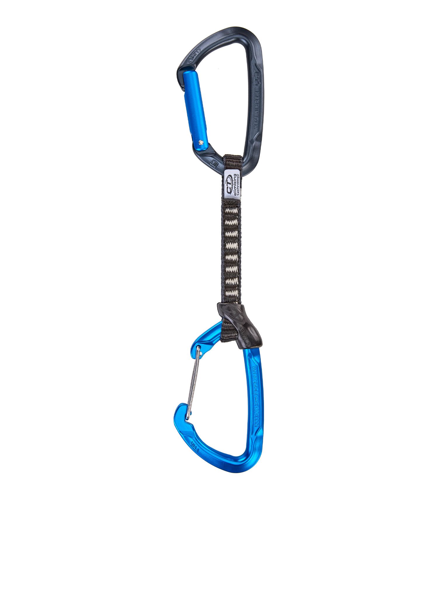Катерачни примки Climbing Technology/SKYLOTEC Lime B Set M-DY 12 cm 6-pack - anthracite/blue