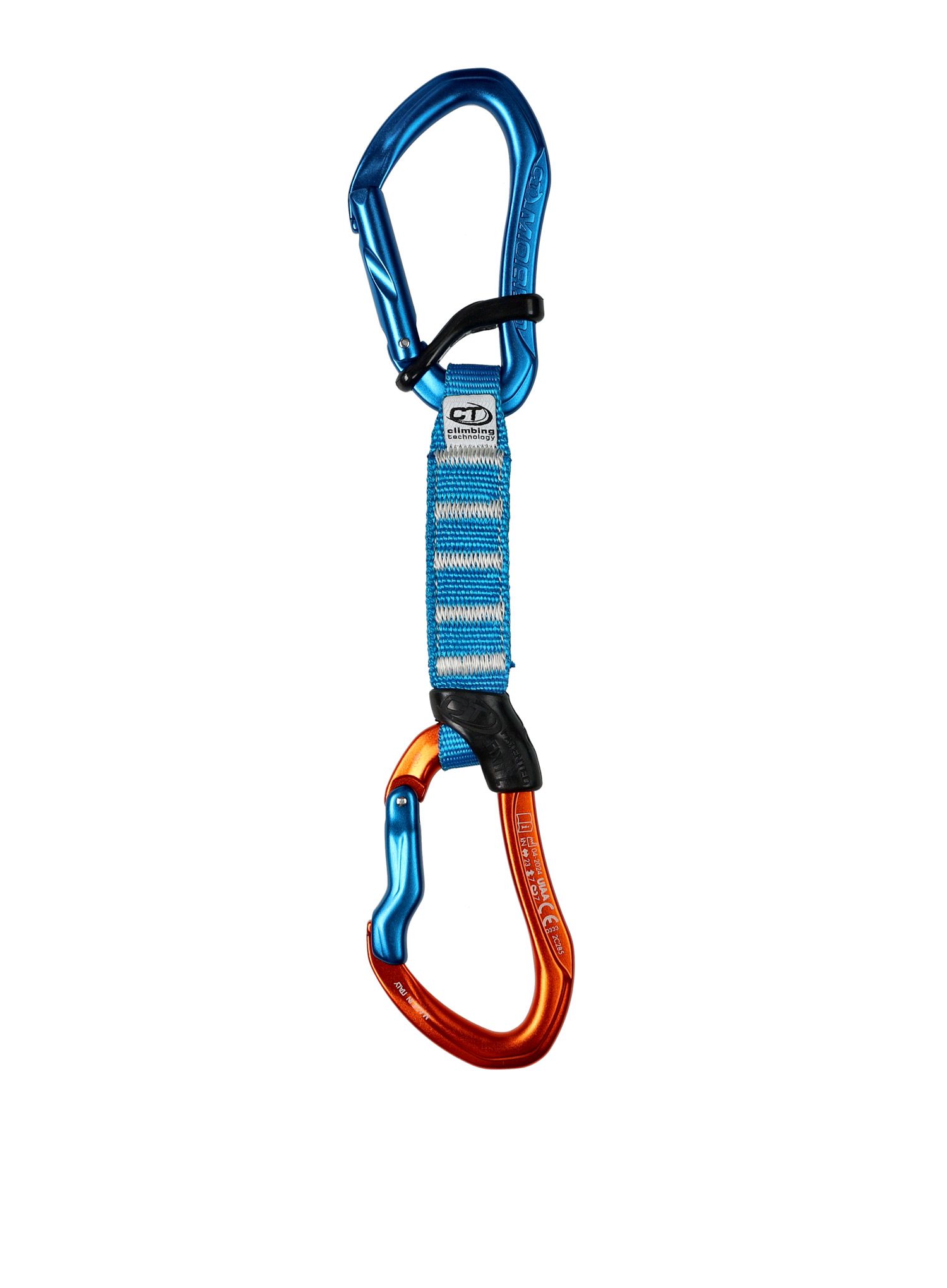 Катерачни примки Climbing Technology/SKYLOTEC Morfo Set UL Pro 12 cm 6-Pack - blue/orange