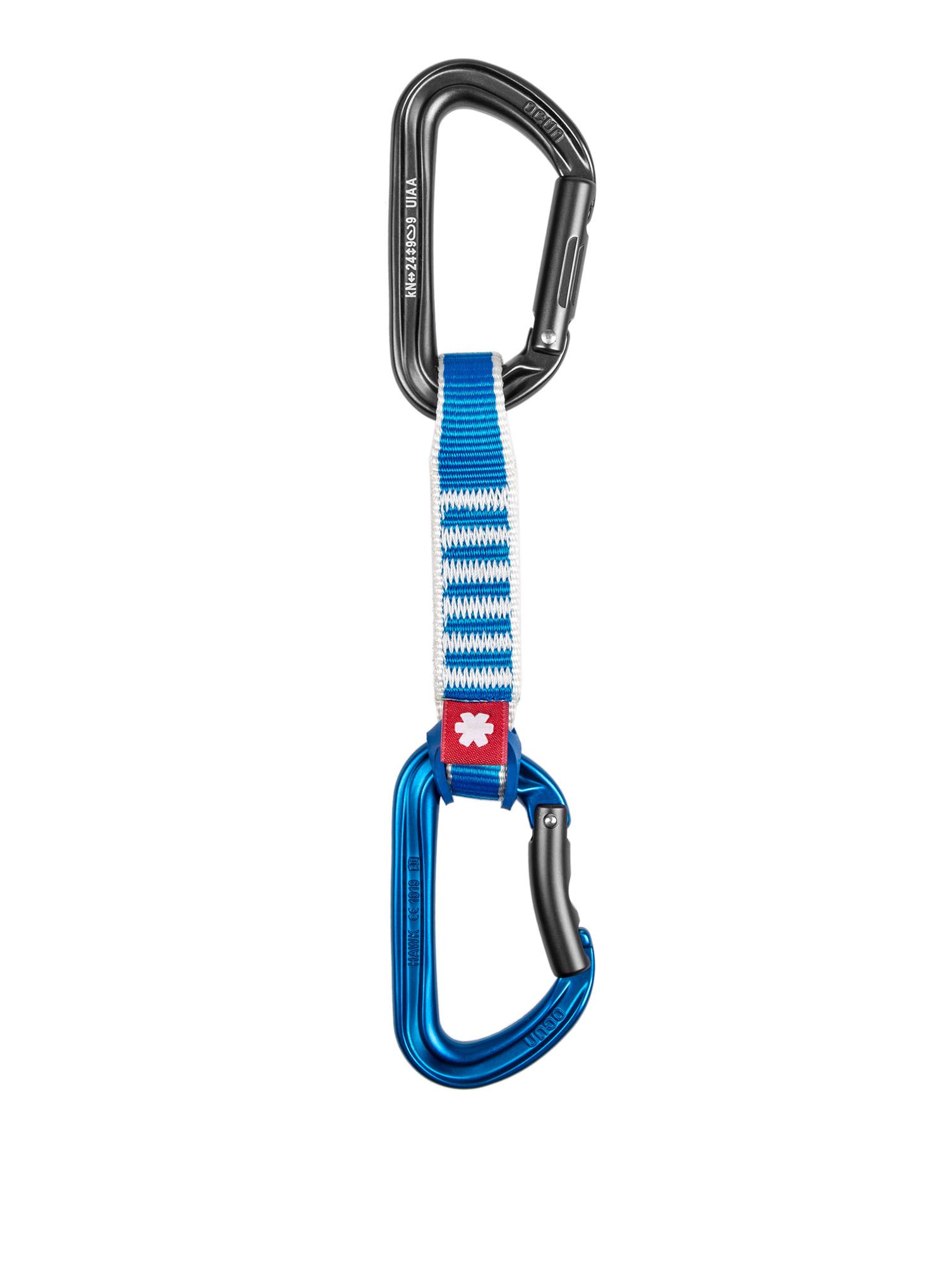 Катерачни примки Ocun Hawk QD Zoom PA 15/22 mm 12 cm 6-pack - blue