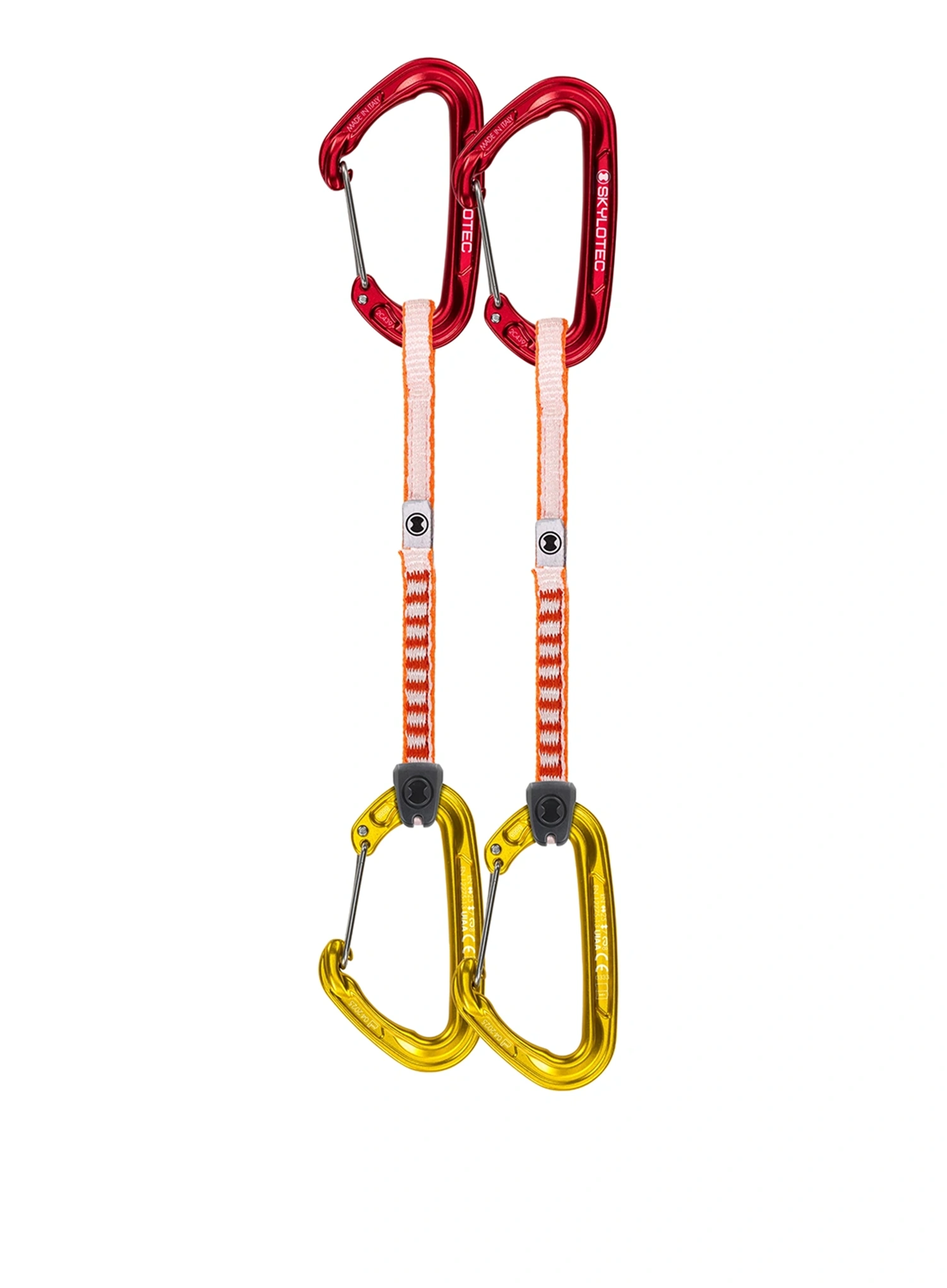 Катерачни примки SKYLOTEC Fly-Weight Evo Set UL - 6 Pack 12 cm - red/gold
