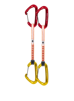 Катерачни примки SKYLOTEC Fly-Weight Evo Set UL - 6 Pack 12 cm - red/gold