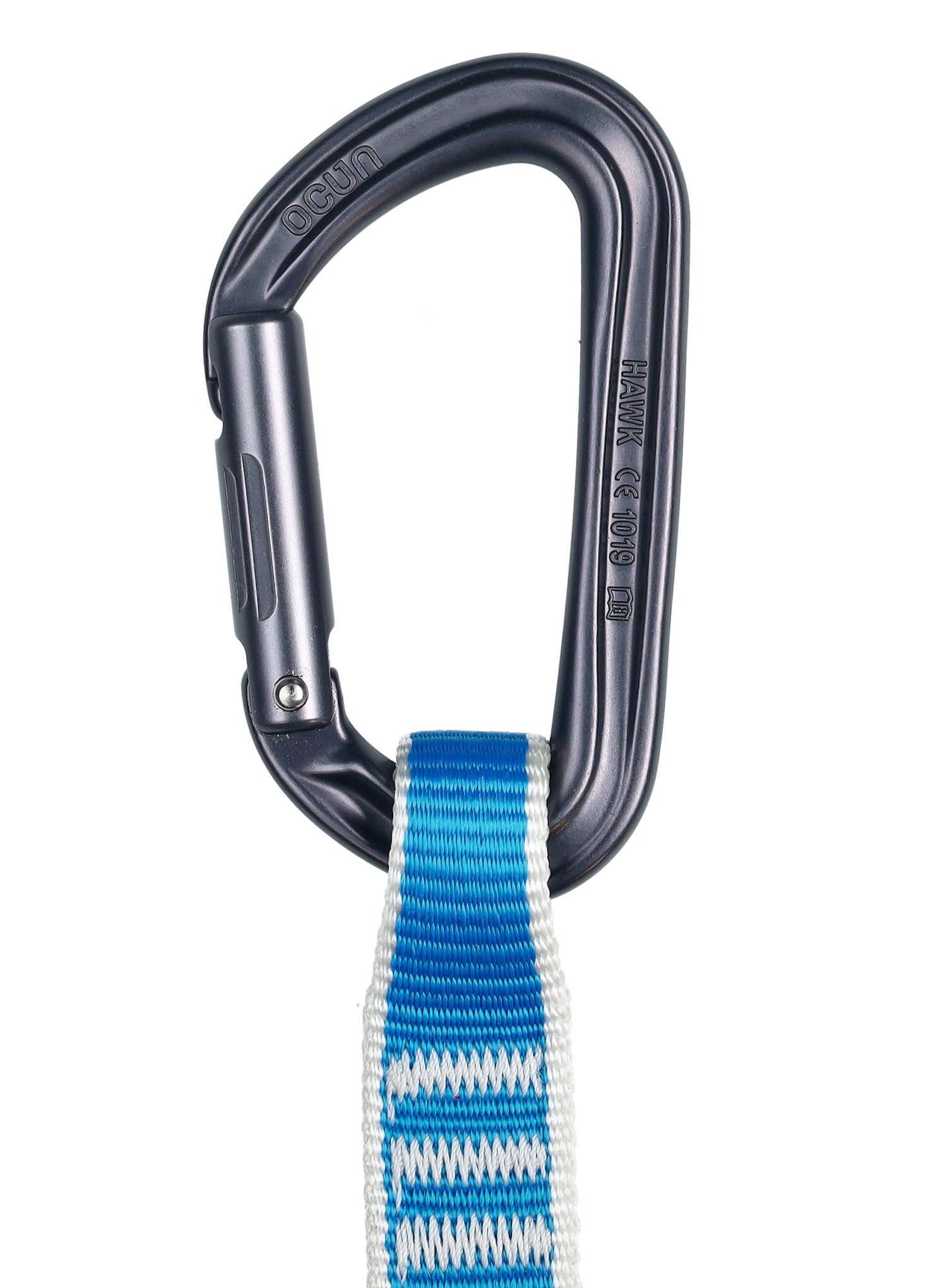 Катерачни примки Ocun Hawk QD Zoom PA 15/22 12 cm 5-pack - blue