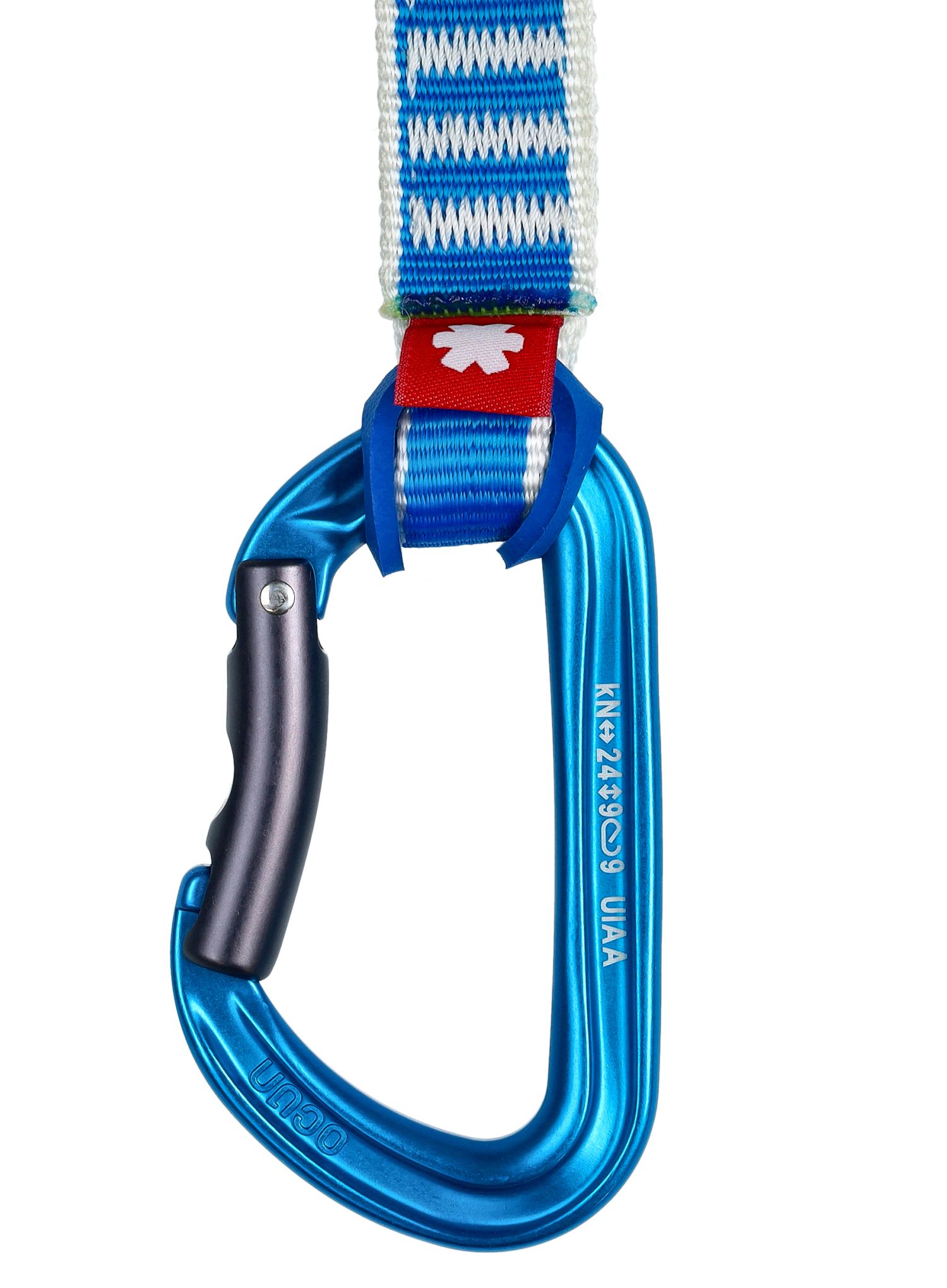 Катерачни примки Ocun Hawk QD Zoom PA 15/22 12 cm 5-pack - blue