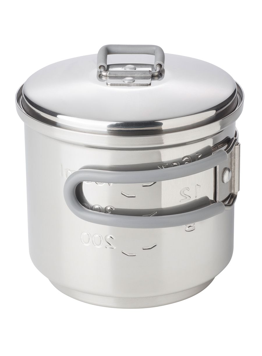 Комплект за готвене Esbit Solid Fuel Cookset 585 ml Stainless Steel