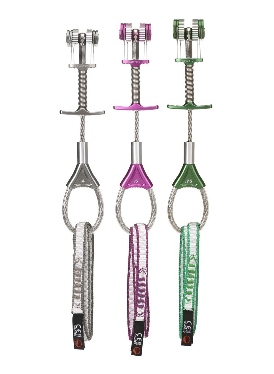 Френдове за катерене Wild Country Zero Friend Set 0,4 - 0,75 - silver/purple/green