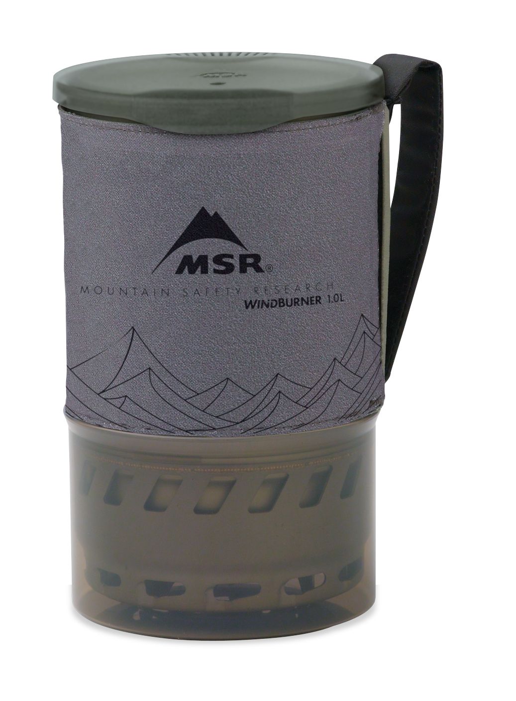 Туристическа тенджера MSR Windburner Accessory Pot 1.0L - gray