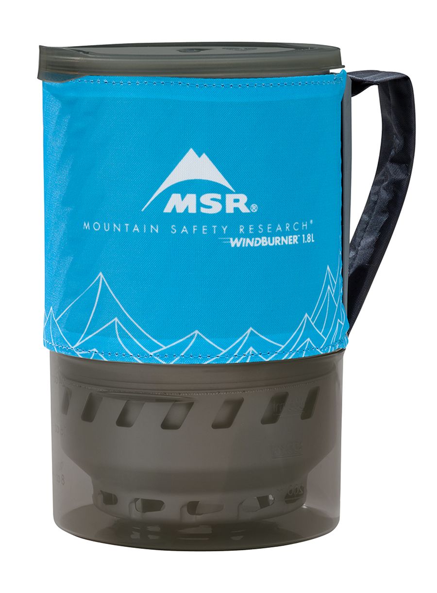 Туристическа тенджера MSR Windburner Duo Accessory Pot 1.8L - blue