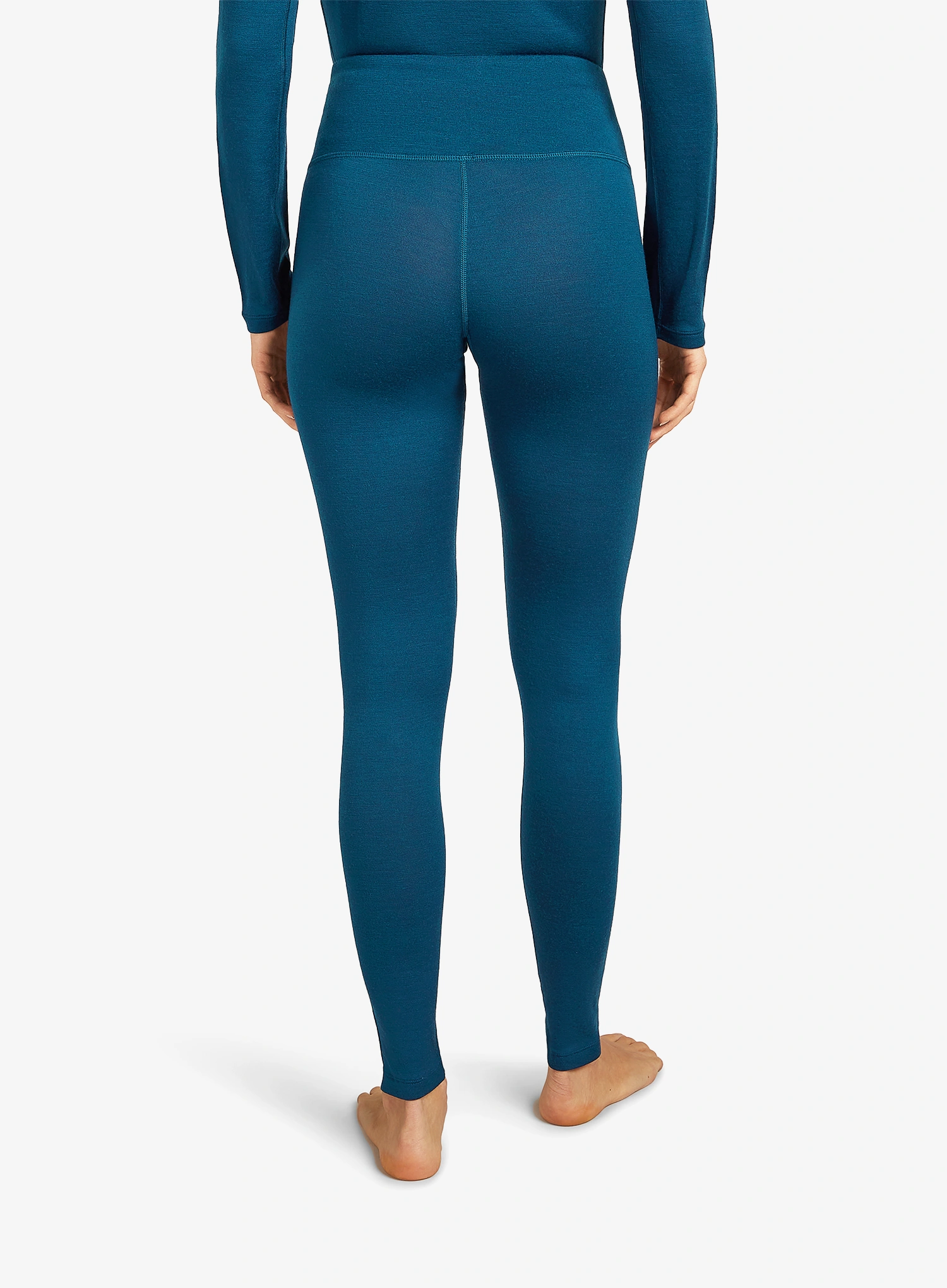 Дамски термоактивен клин Icebreaker Merino 260 Tech High Rise Leggings - atlantis