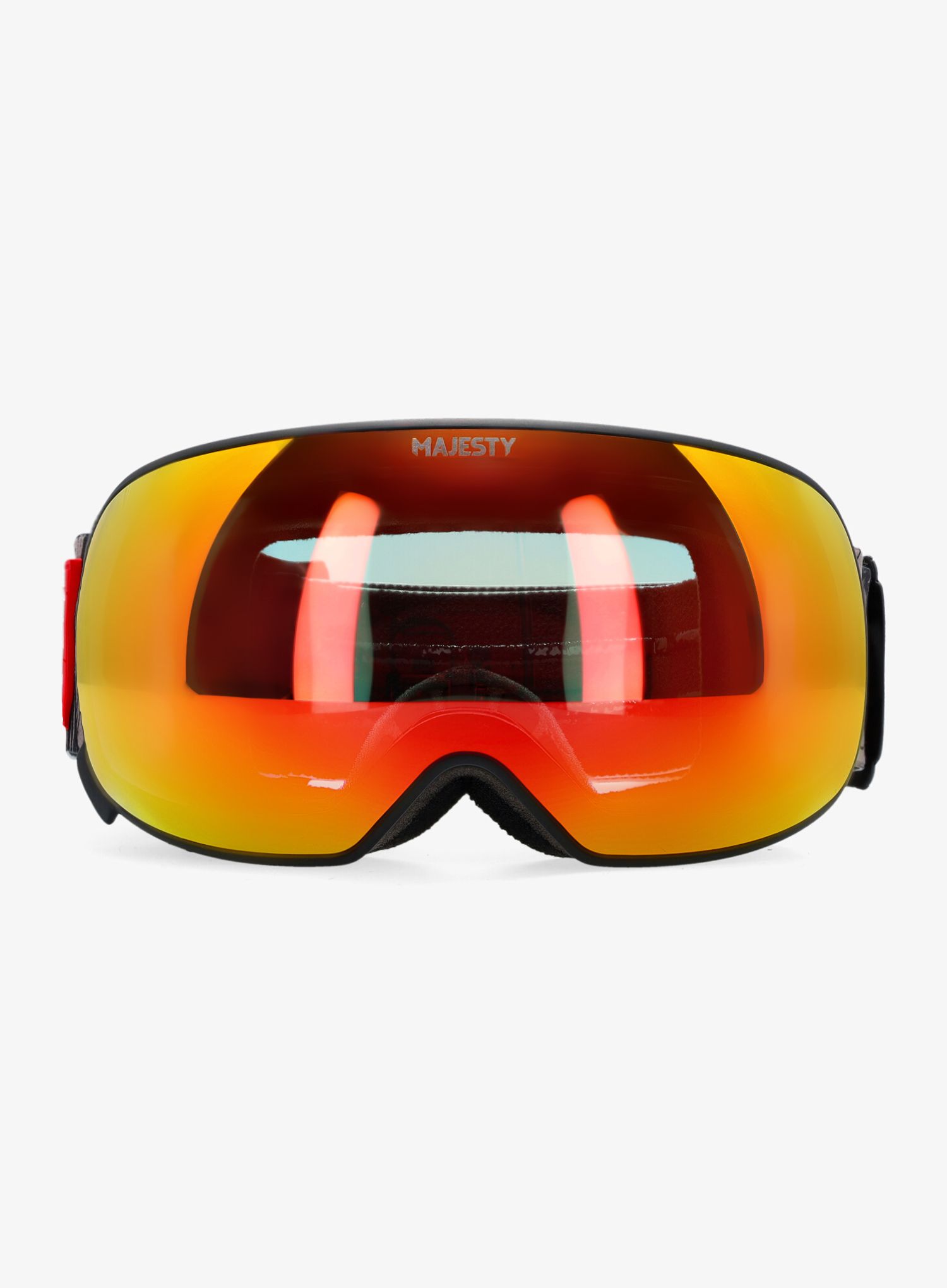 Скиорски очила Majesty The Force Spherical - black/black/rose