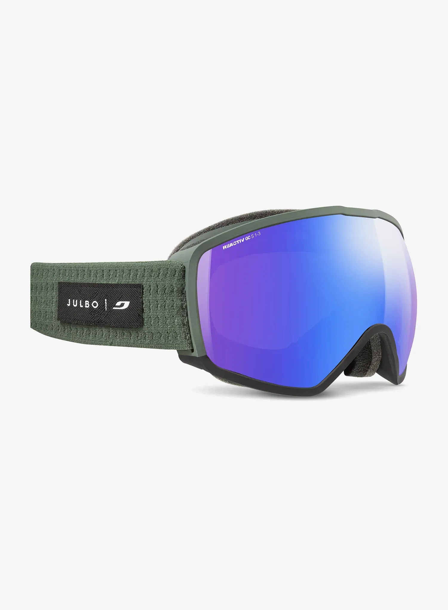 Скиорски очила Julbo Hit - Reactiv 1-3 Glare Control - dark green/black