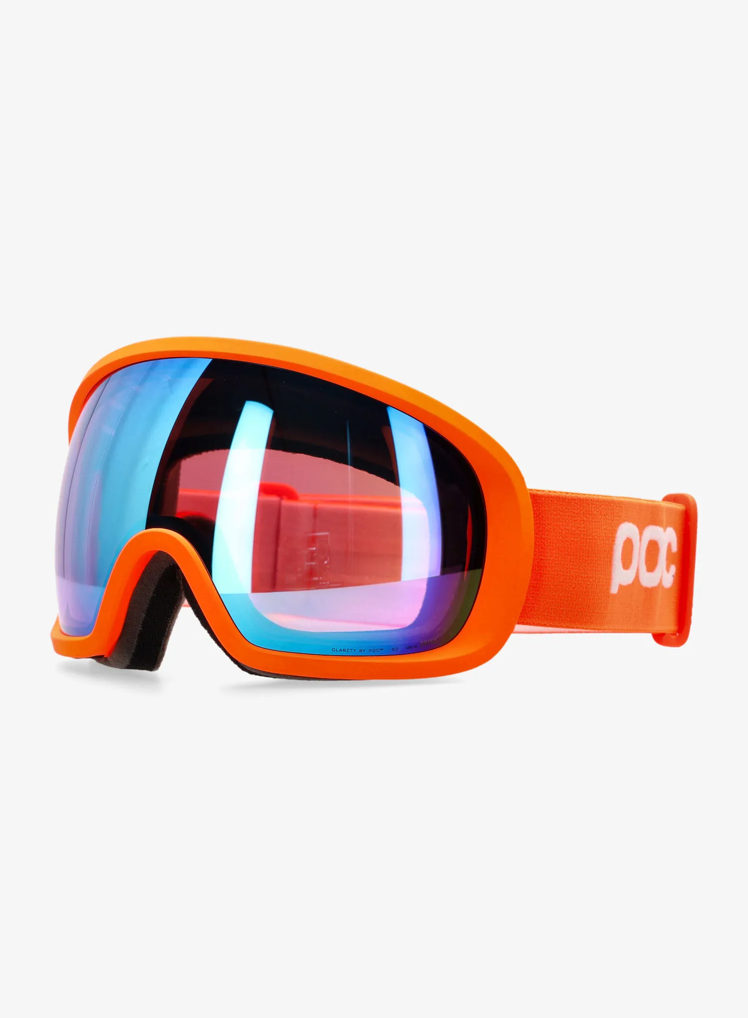 Скиорски очила POC Fovea - zink orange/partly sunny blue