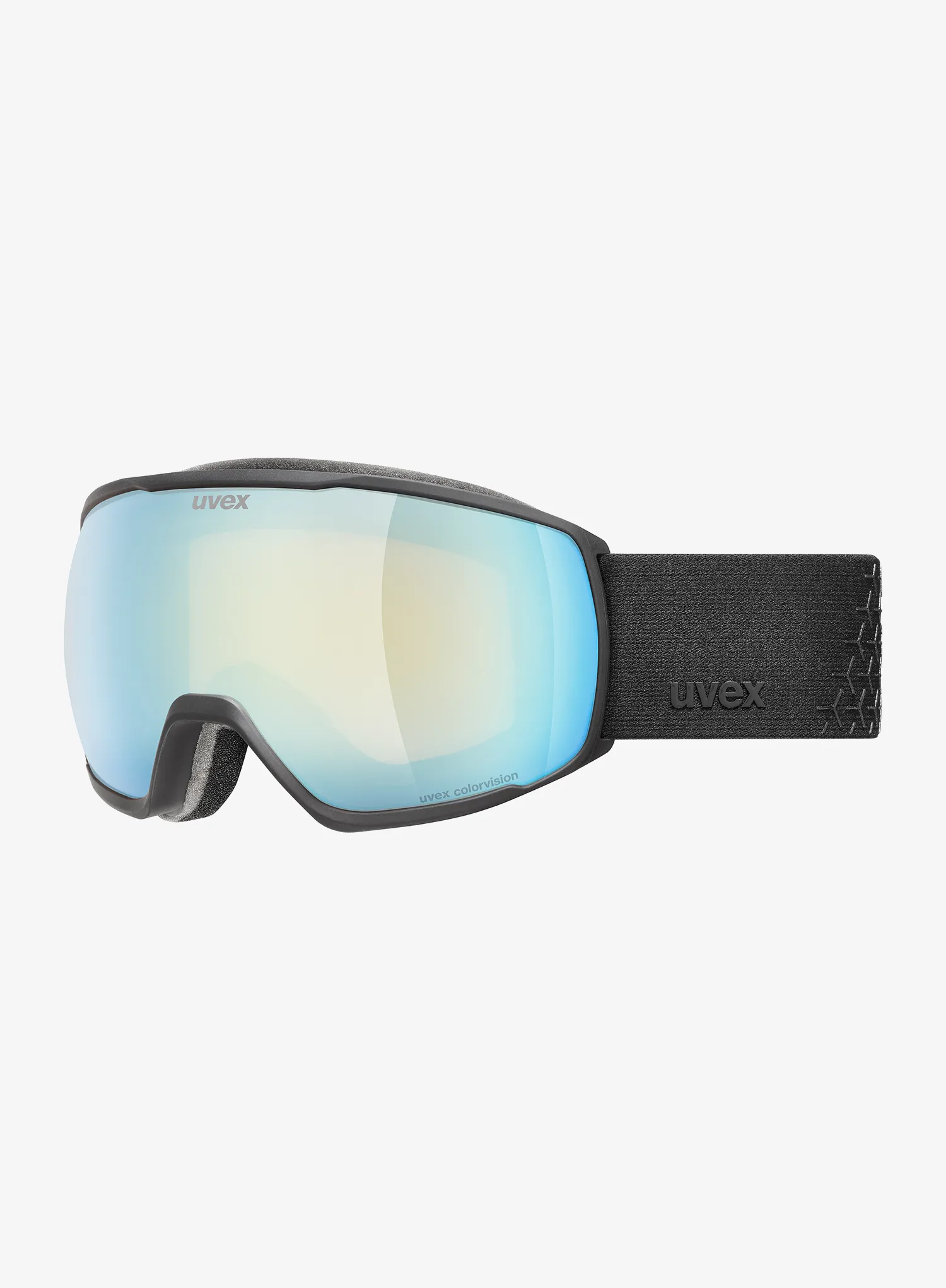 Скиорски очила Uvex Victorious CV - black matt/sapphire-yellow S2