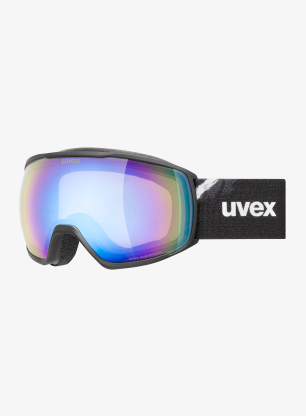 Скиорски очила Uvex Victorious FM - black matt/blue green S2