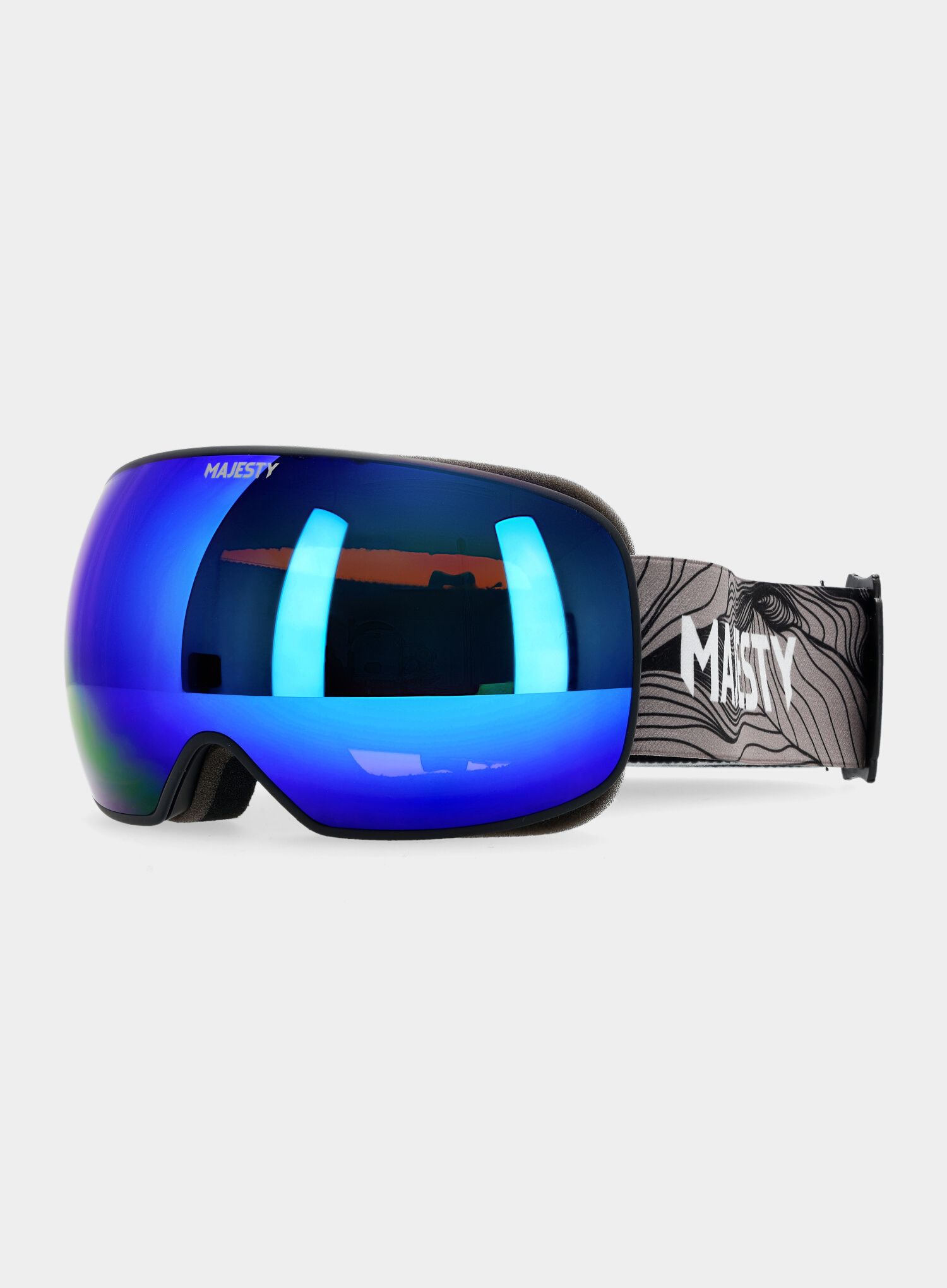 Скиорски очила Majesty The Force Spherical - black/ultraviolet