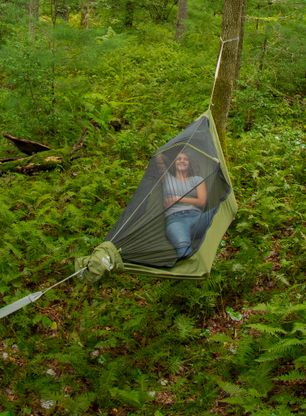 Туристически хамак ENO JungleNest Hammock - evergreen