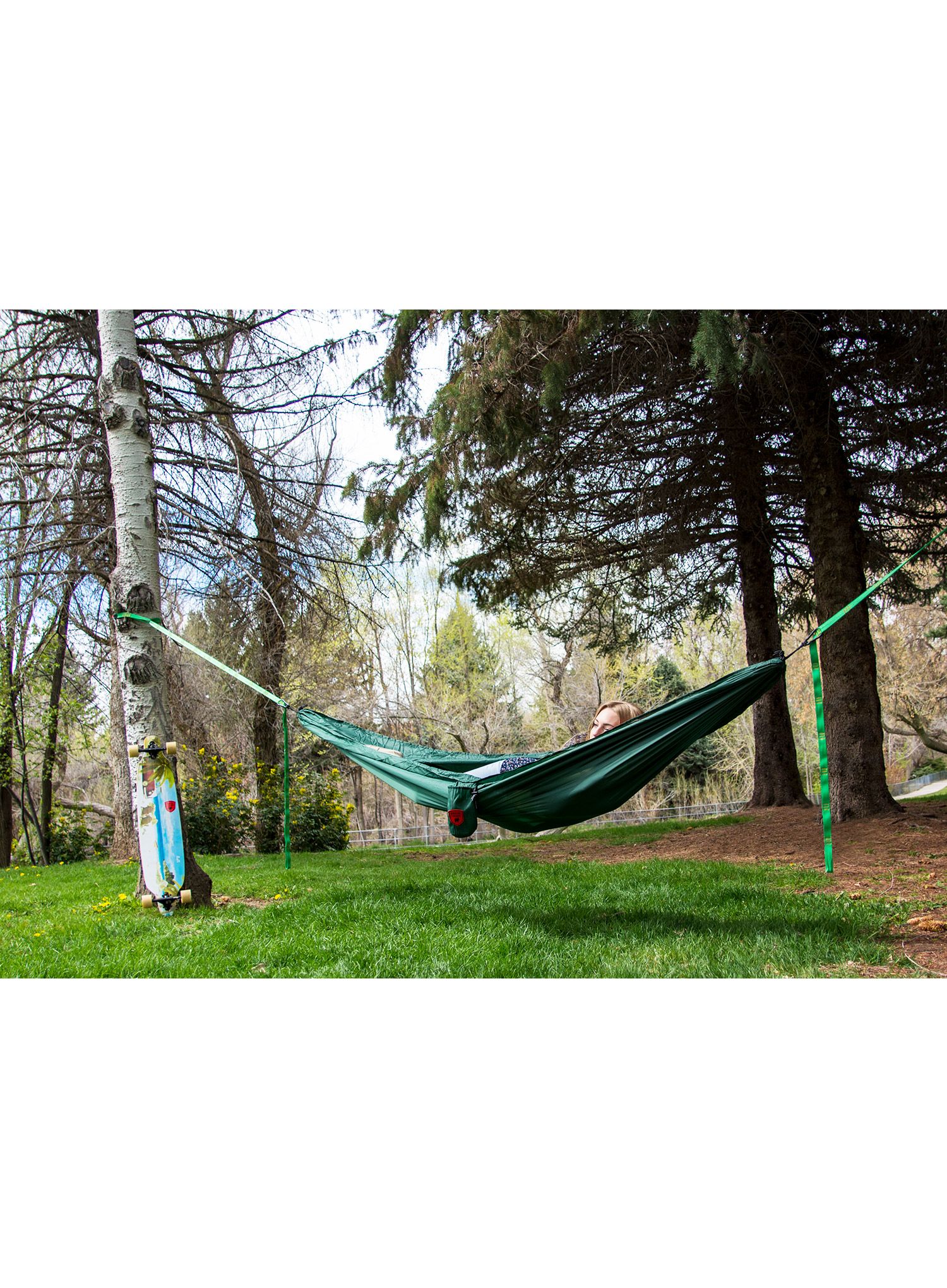 Туристически хамак Grand Trunk Ultralight Starter Hammock - green