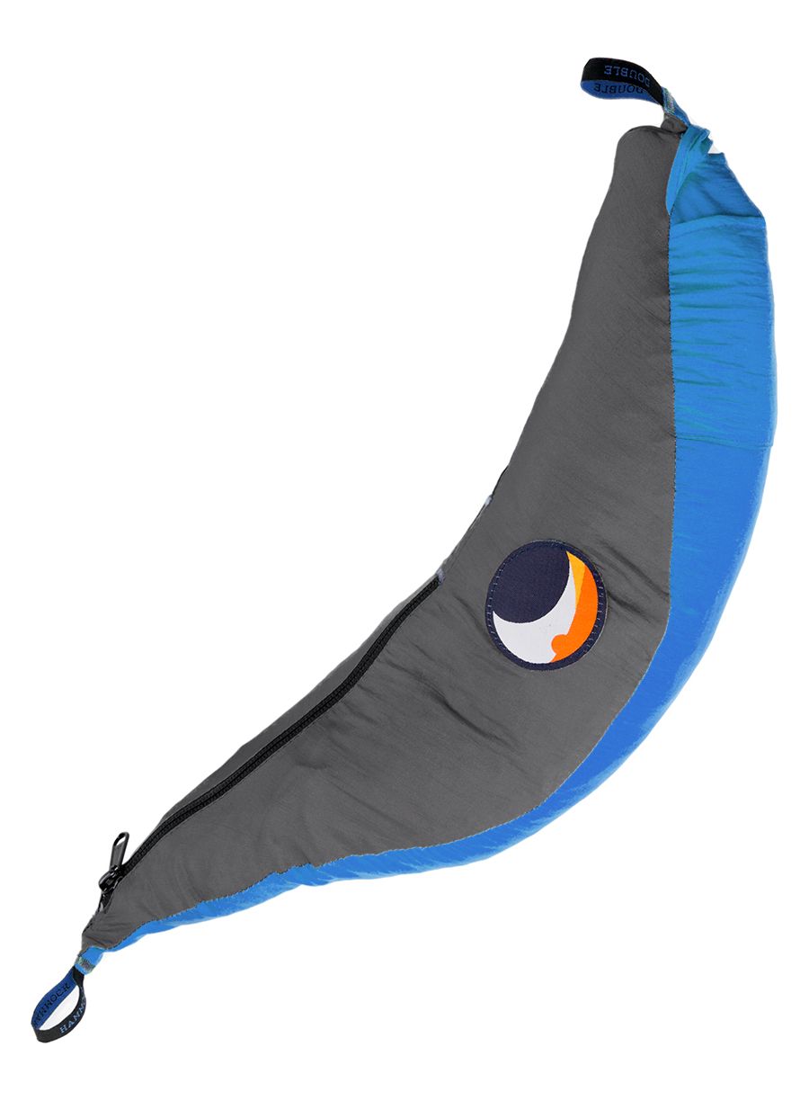 Туристически хамак Ticket To The Moon Hammock Double - aqua/dark grey