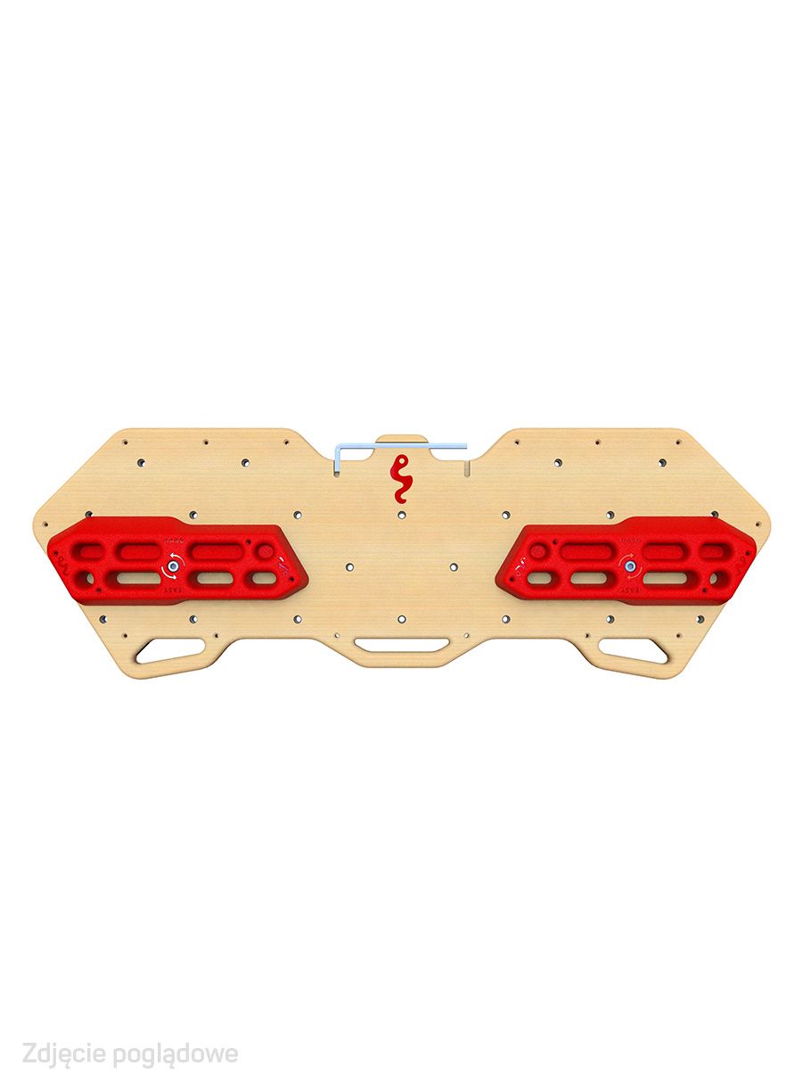 Катерачен фингърборд Max Climbing Spinchboard - red