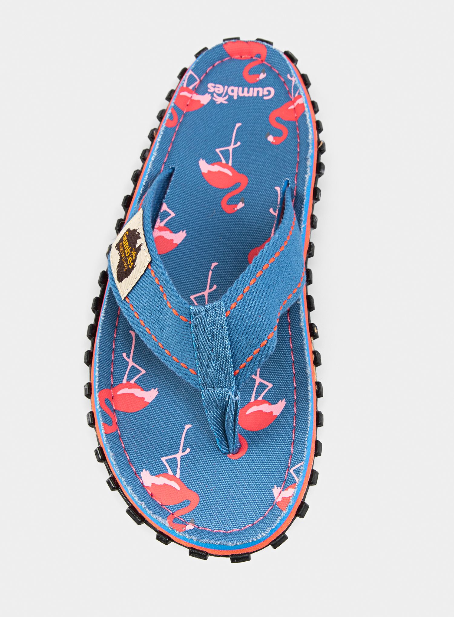 Дамски джапанки Gumbies Islander Canvas Flip-Flops - flamingo
