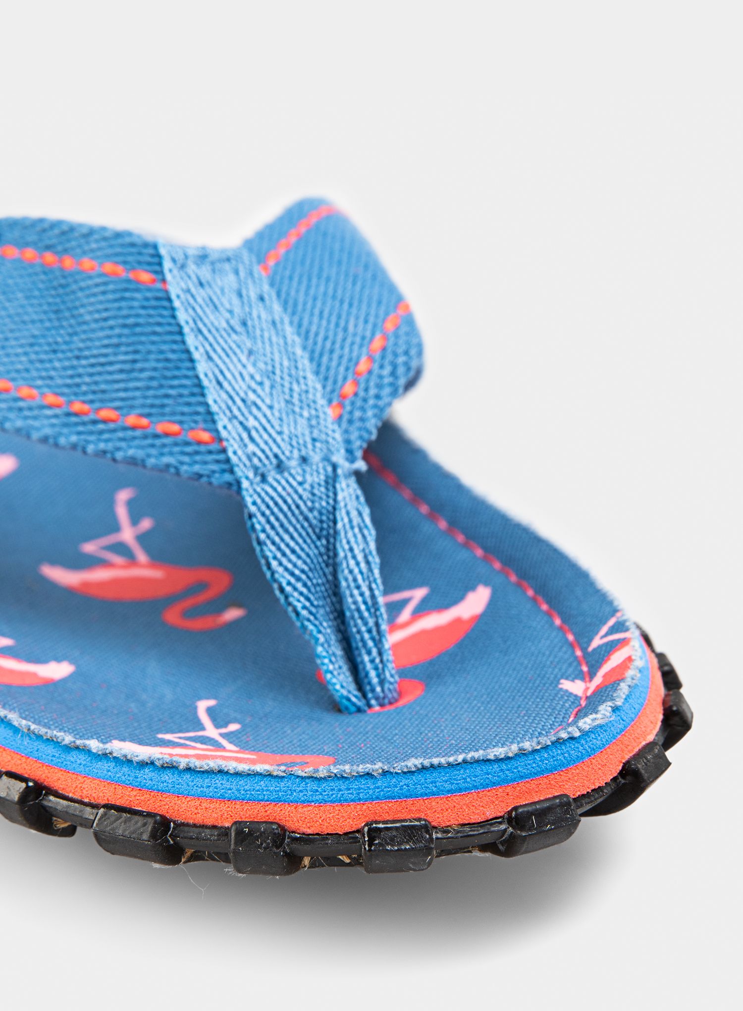 Дамски джапанки Gumbies Islander Canvas Flip-Flops - flamingo