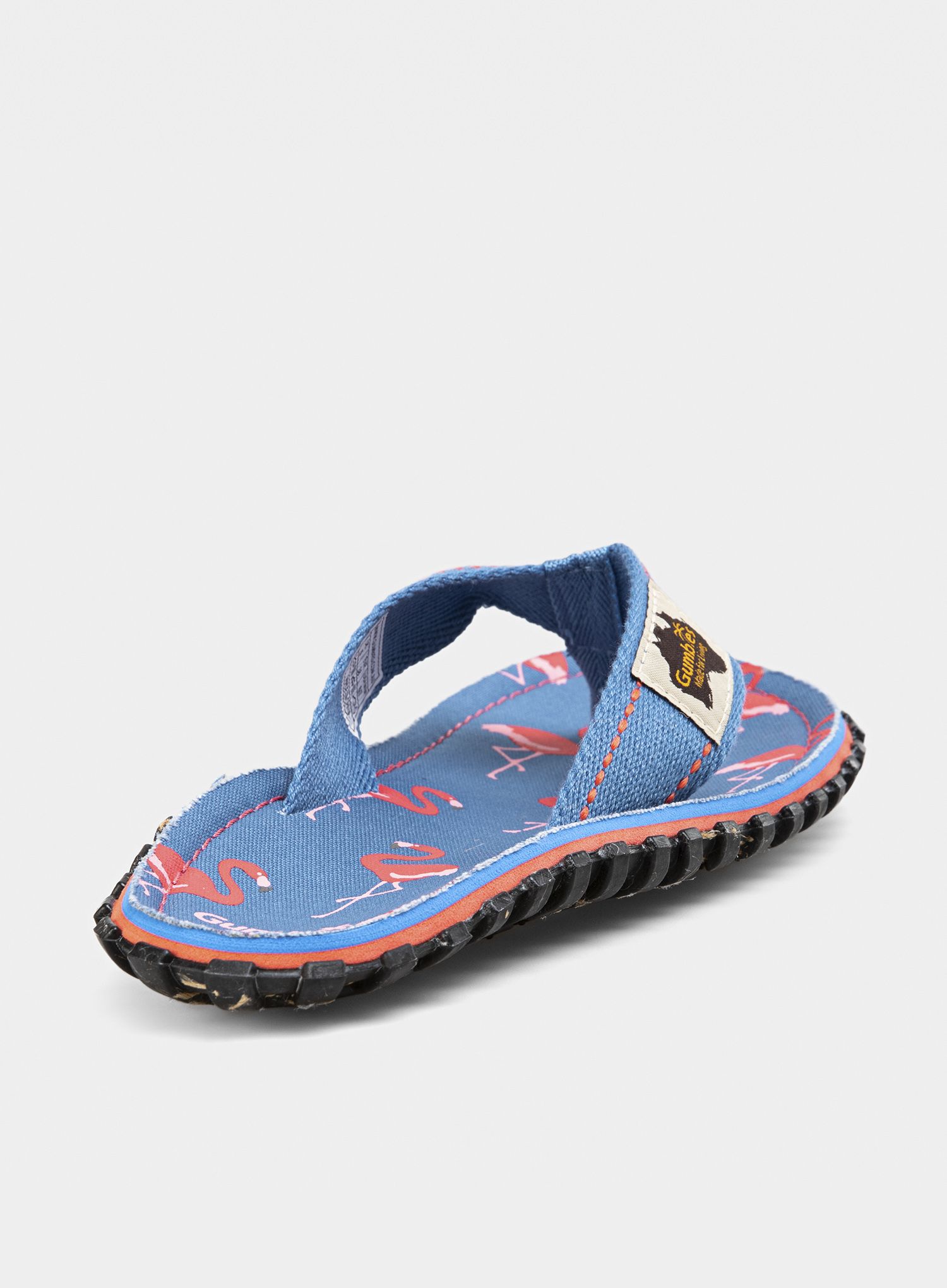Дамски джапанки Gumbies Islander Canvas Flip-Flops - flamingo