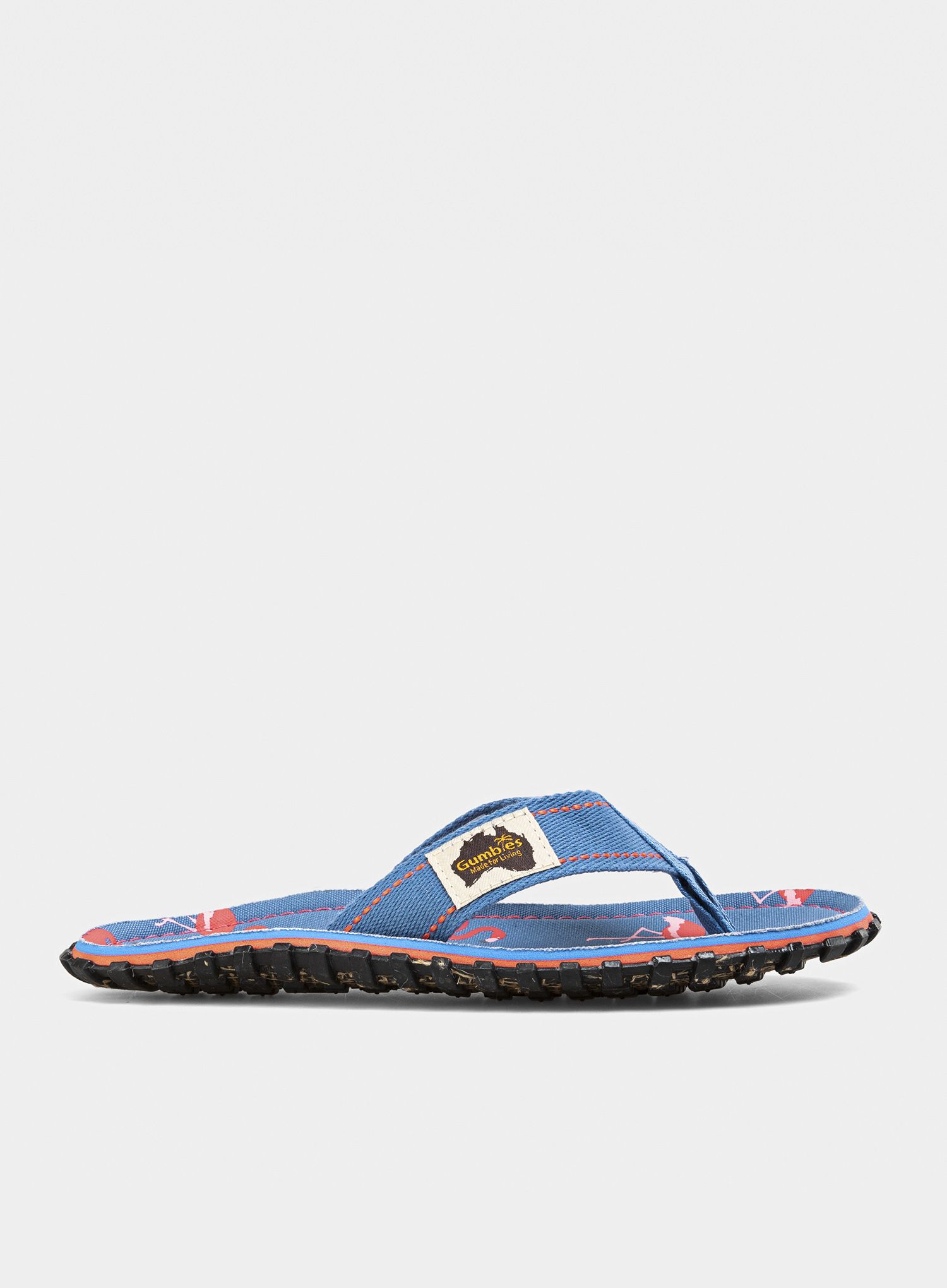 Дамски джапанки Gumbies Islander Canvas Flip-Flops - flamingo