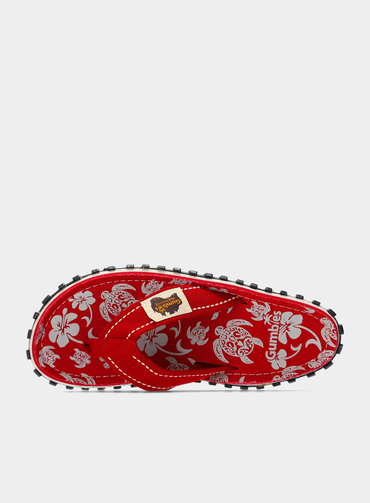 Дамски джапанки Gumbies Islander Canvas Flip-Flops - pacific red