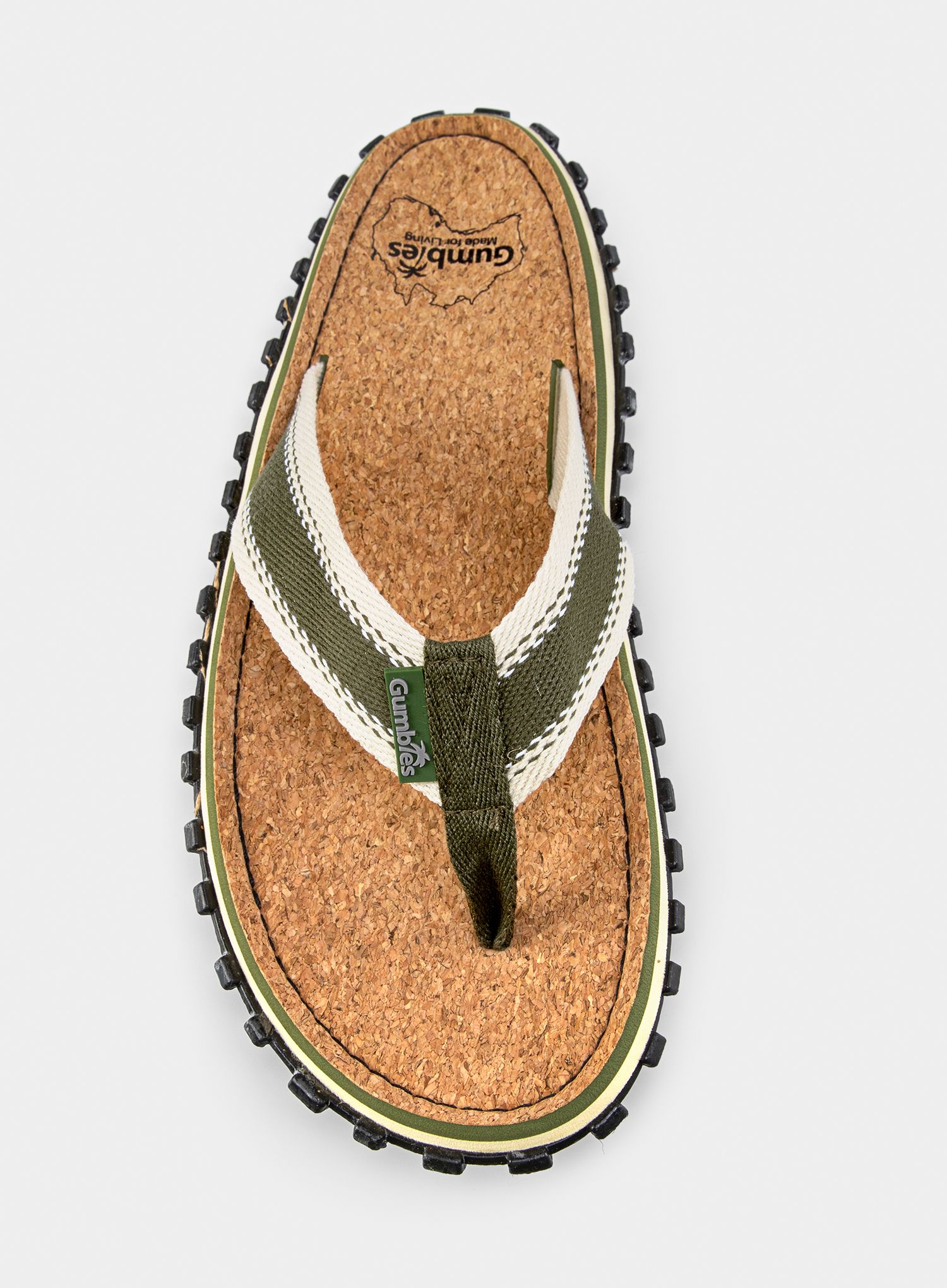 Джапанки Gumbies Corker Flip-Flops - khak