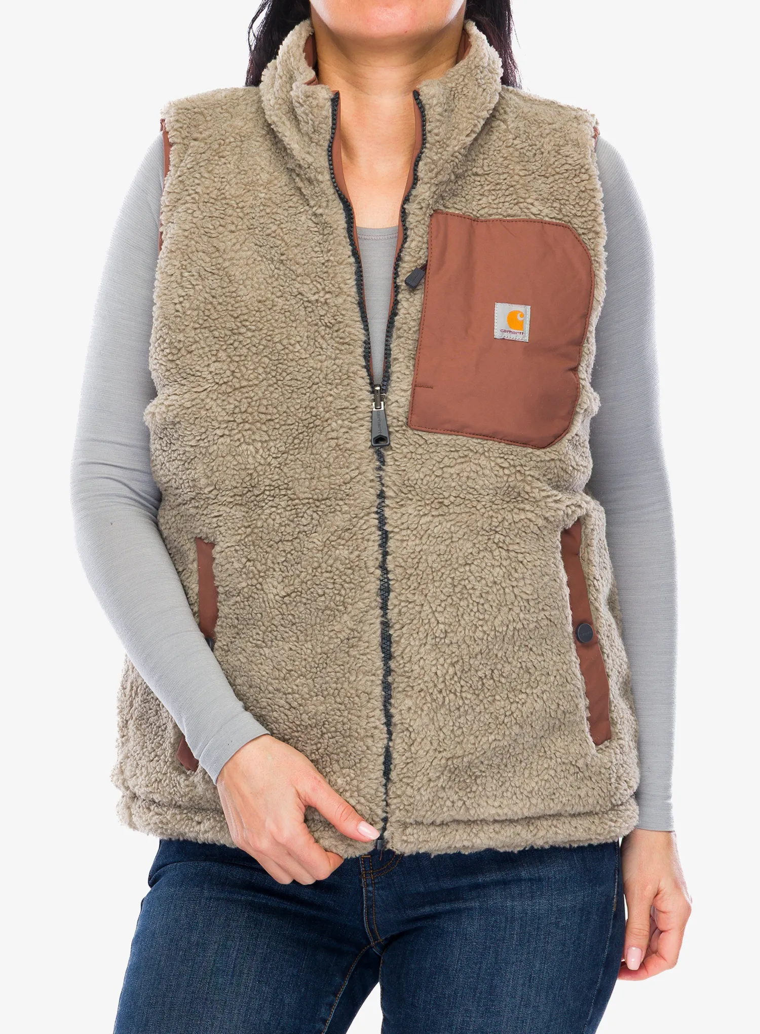 Дамски елек Carhartt Relaxed Fit Montana Insulated Vest - nutmeg